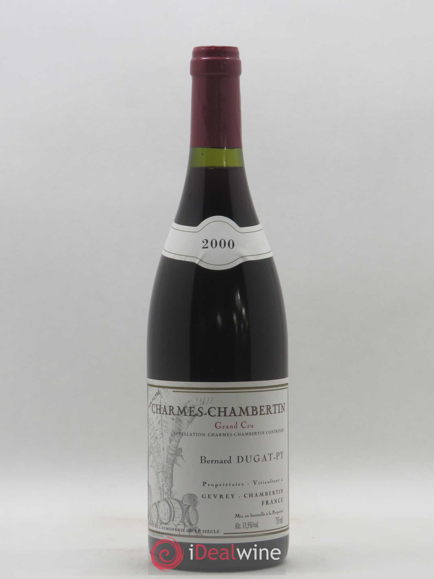 Charmes-Chambertin Grand Cru Dugat-Py 2000 - Lot de 1 bouteille - 0