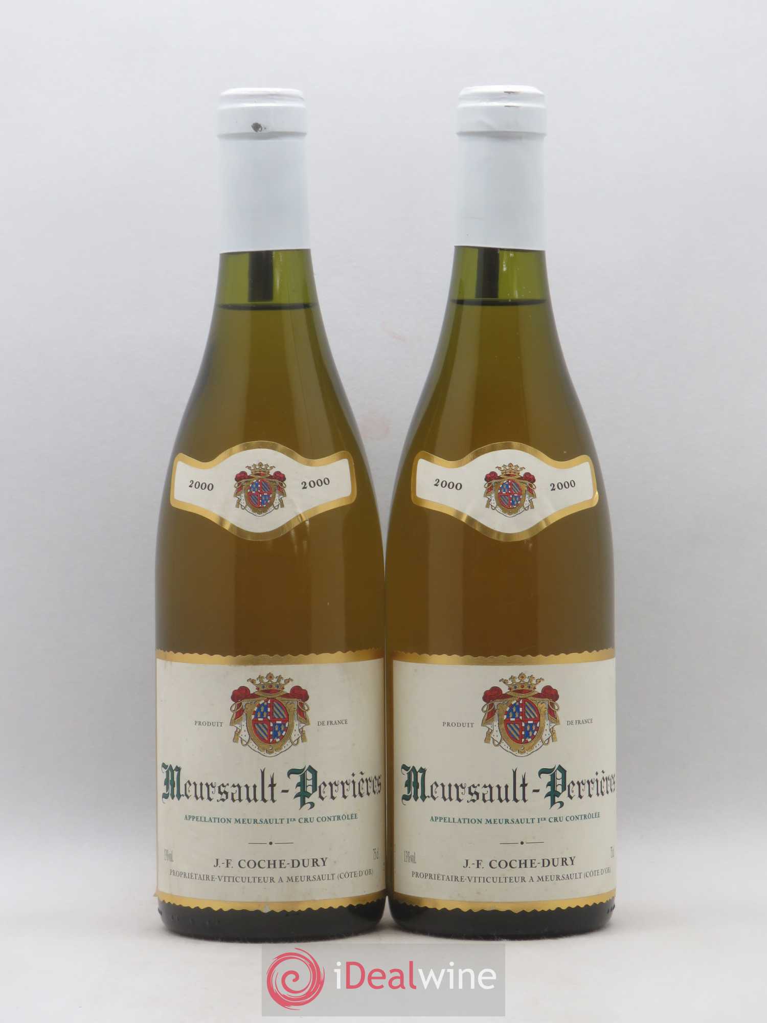 Meursault 1er Cru Perrières Coche Dury (Domaine) 2000 - Lot de 2 bouteilles - 0