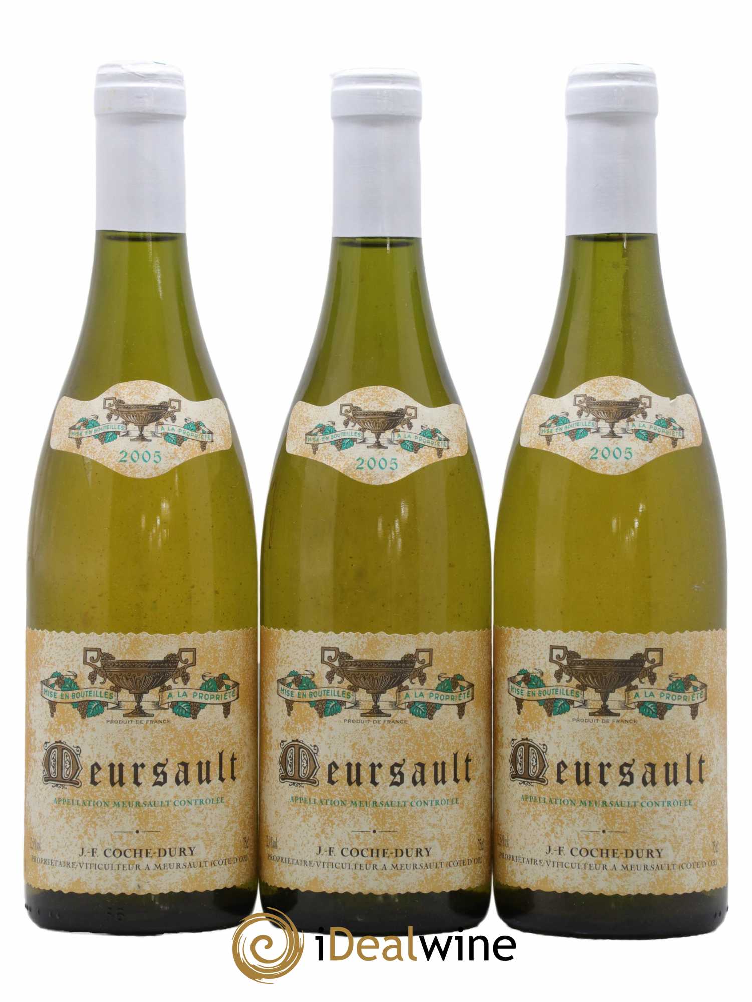 Meursault Coche Dury (Domaine) 2005 - Lot de 3 bouteilles - 0