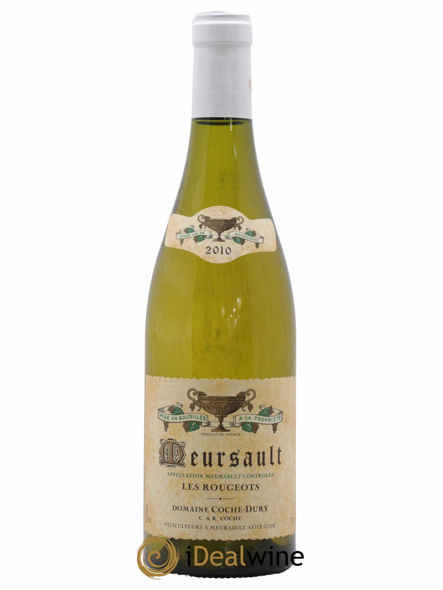 Meursault Les Rougeots Coche Dury (Domaine) 2010 - Lot de 1 bouteille - 0
