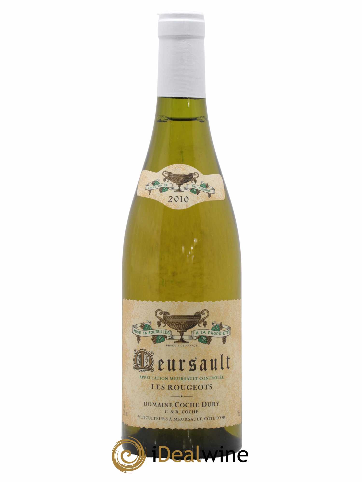 Meursault Les Rougeots Coche Dury (Domaine) 2010 - Lot de 1 bouteille - 0