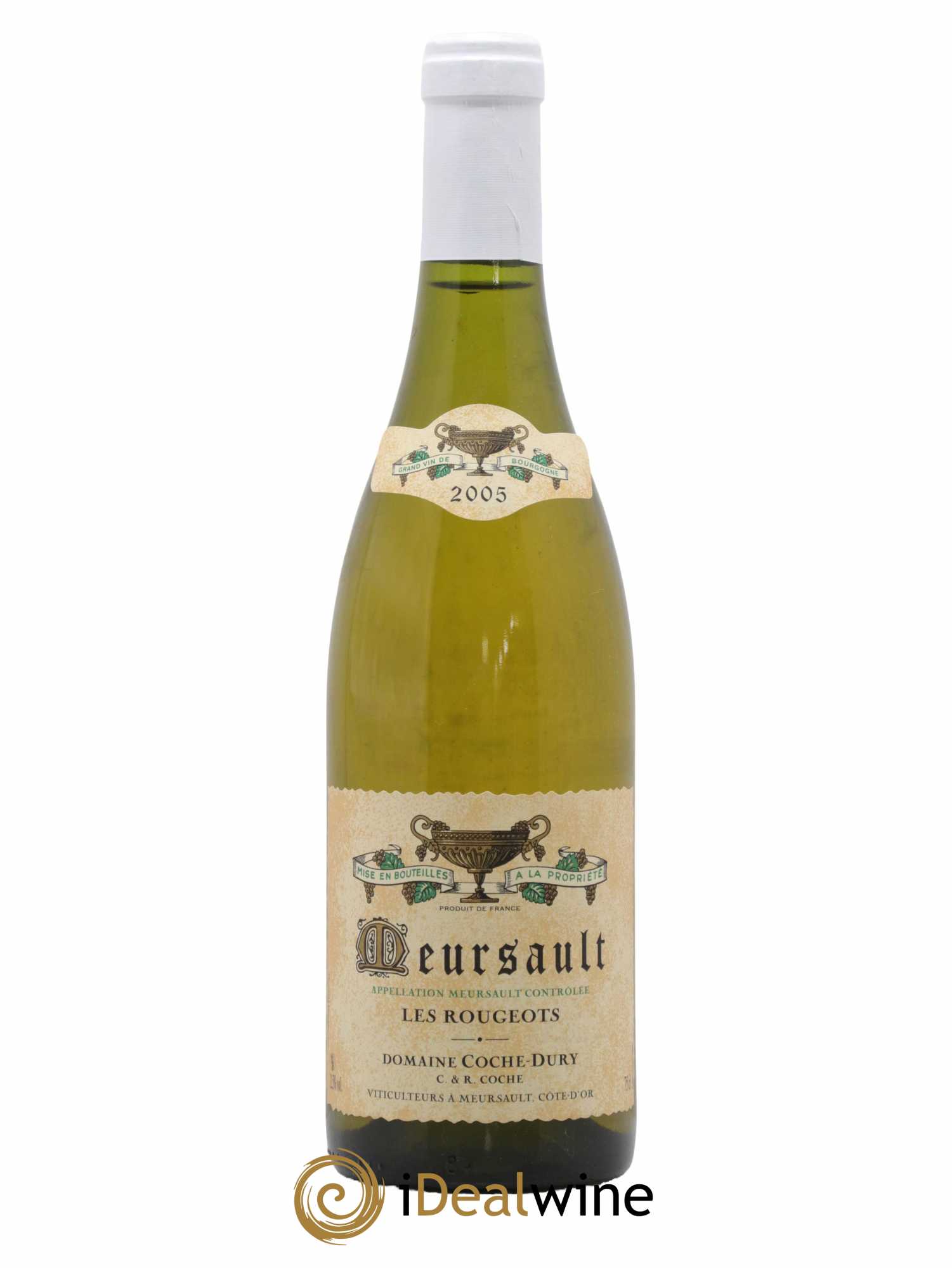 Meursault Les Rougeots Coche Dury (Domaine) 2005 - Lot de 1 bouteille - 0