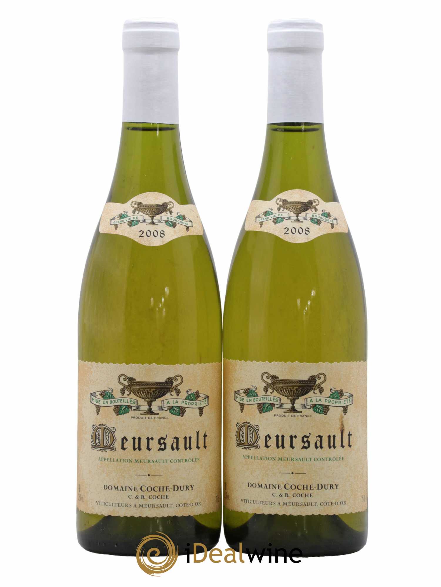 Meursault Coche Dury (Domaine) 2008 - Lot de 2 bouteilles - 0