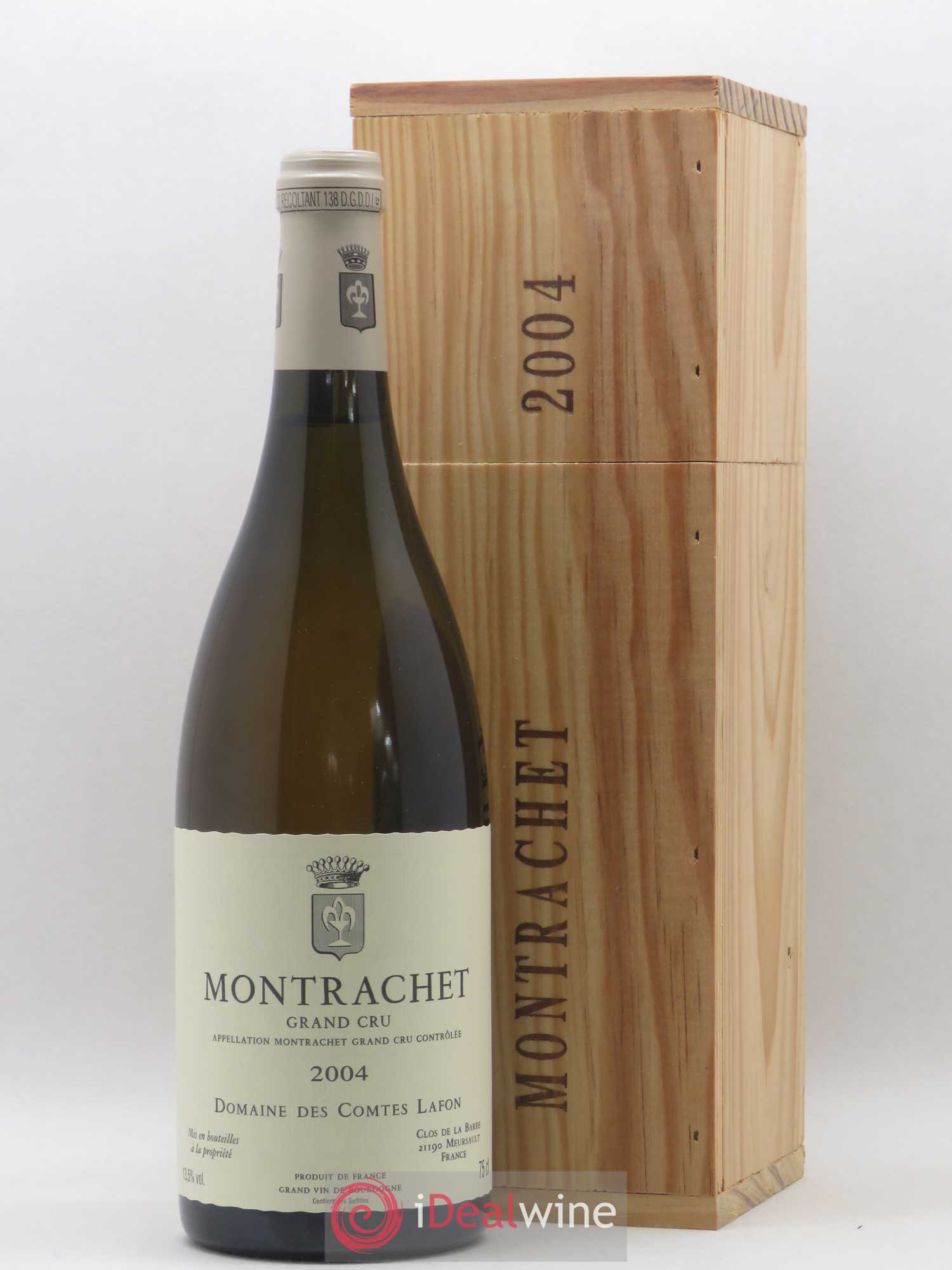 Montrachet Grand Cru Comtes Lafon (Domaine des) 2004 - Lot de 1 bouteille - 0