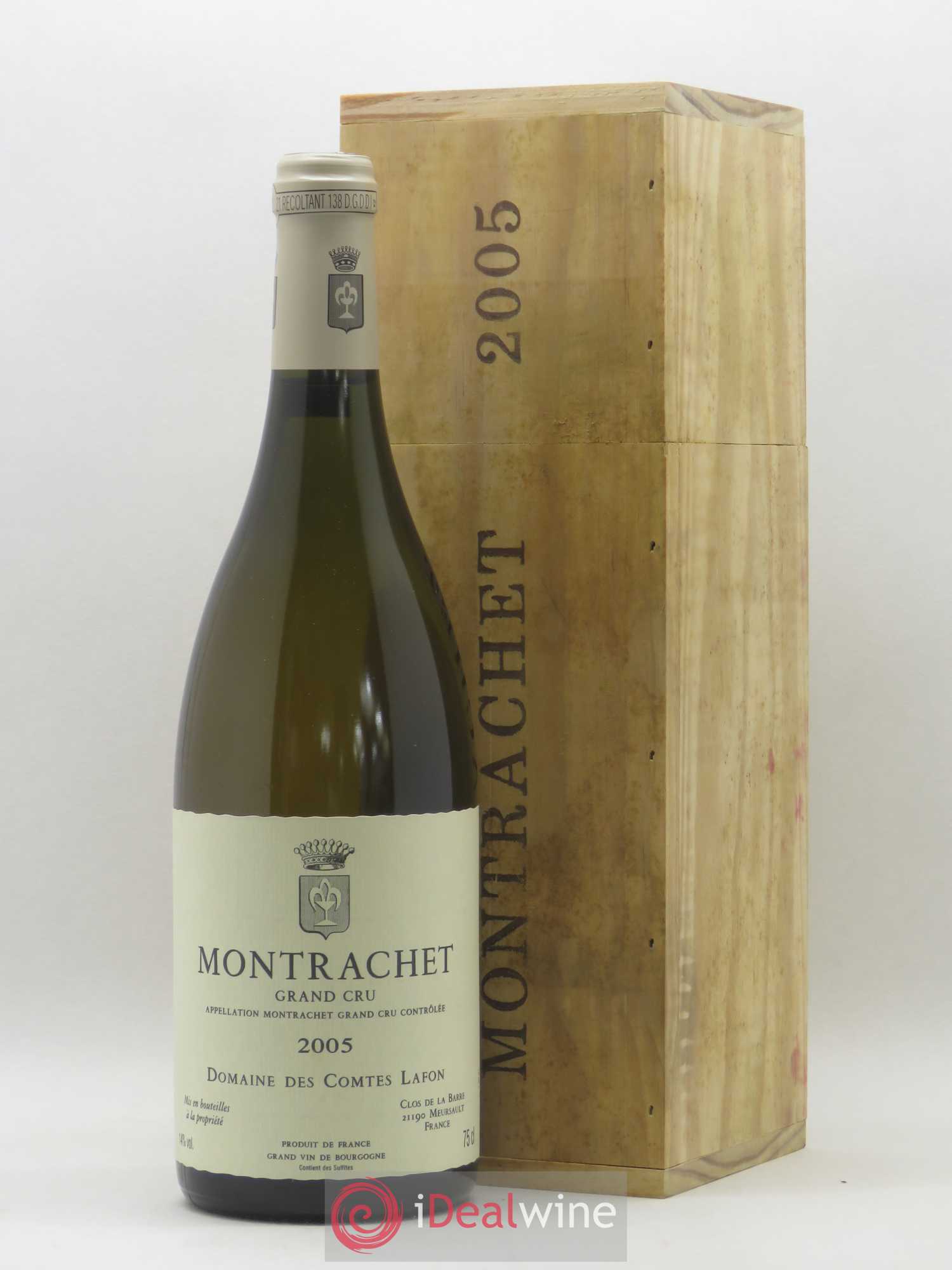 Montrachet Grand Cru Comtes Lafon (Domaine des) 2005 - Lot de 1 bouteille - 0