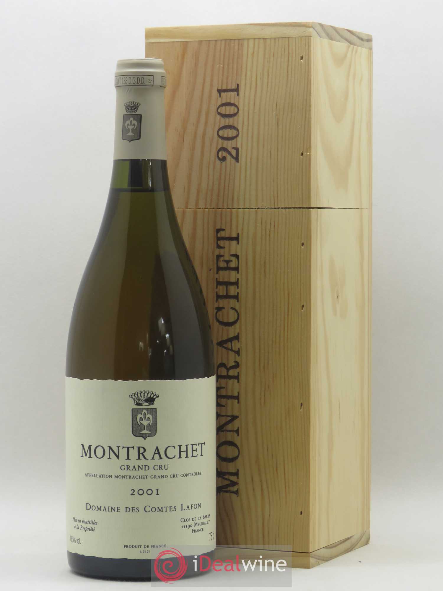 Montrachet Grand Cru Comtes Lafon (Domaine des) 2001 - Lot de 1 bouteille - 0