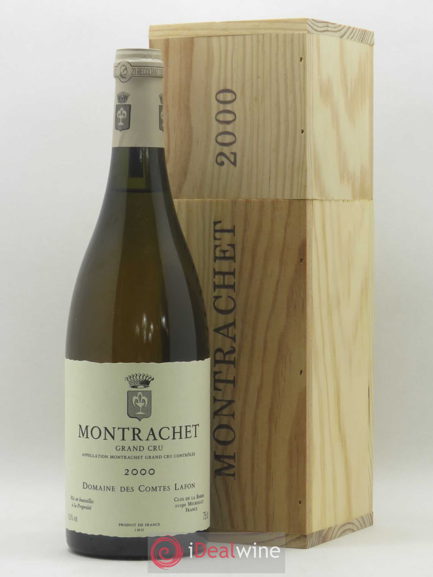 Montrachet Grand Cru Comtes Lafon (Domaine des) 2000 - Lot de 1 bouteille - 0