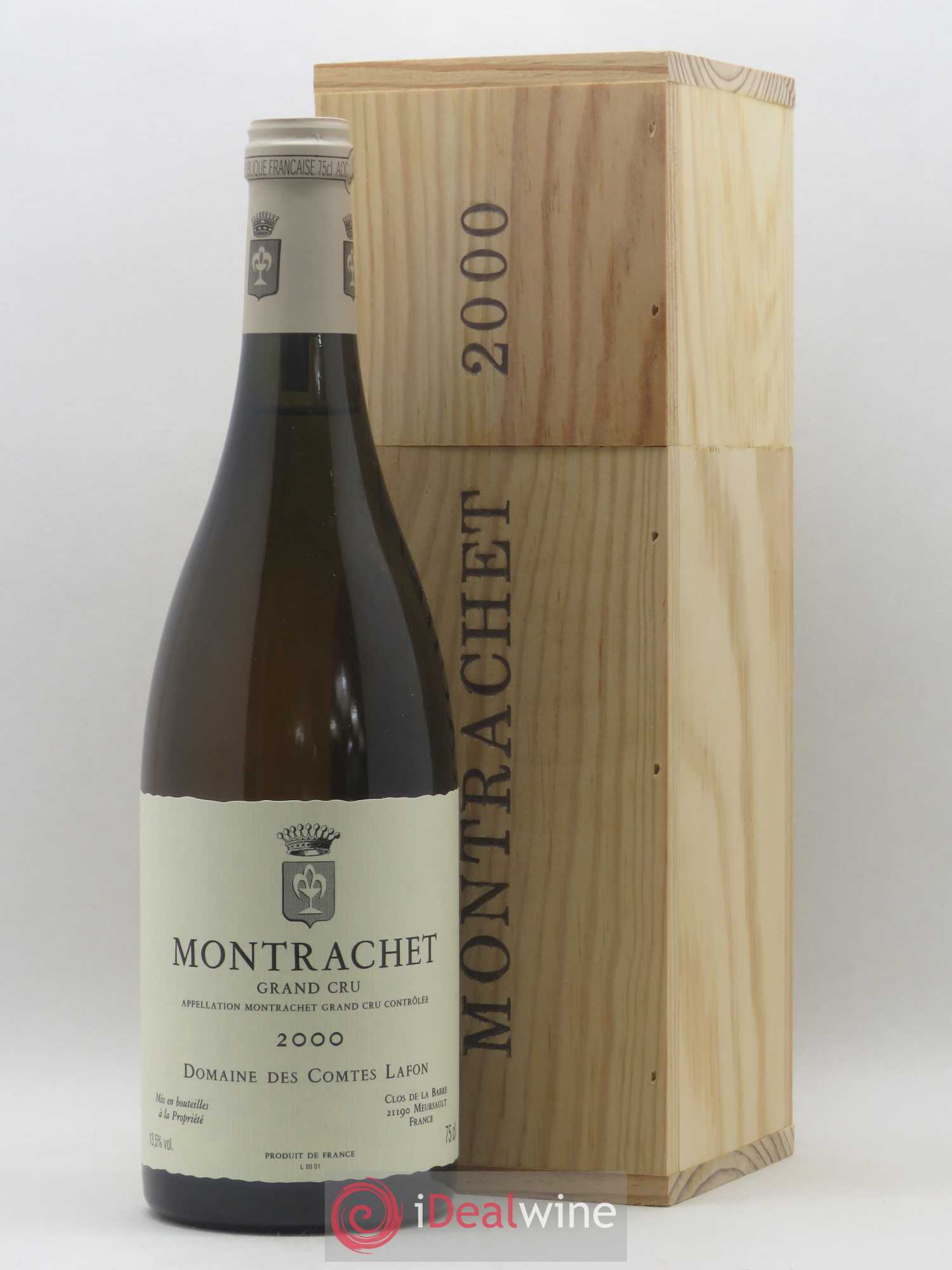 Montrachet Grand Cru Comtes Lafon (Domaine des) 2000 - Lot de 1 bouteille - 0