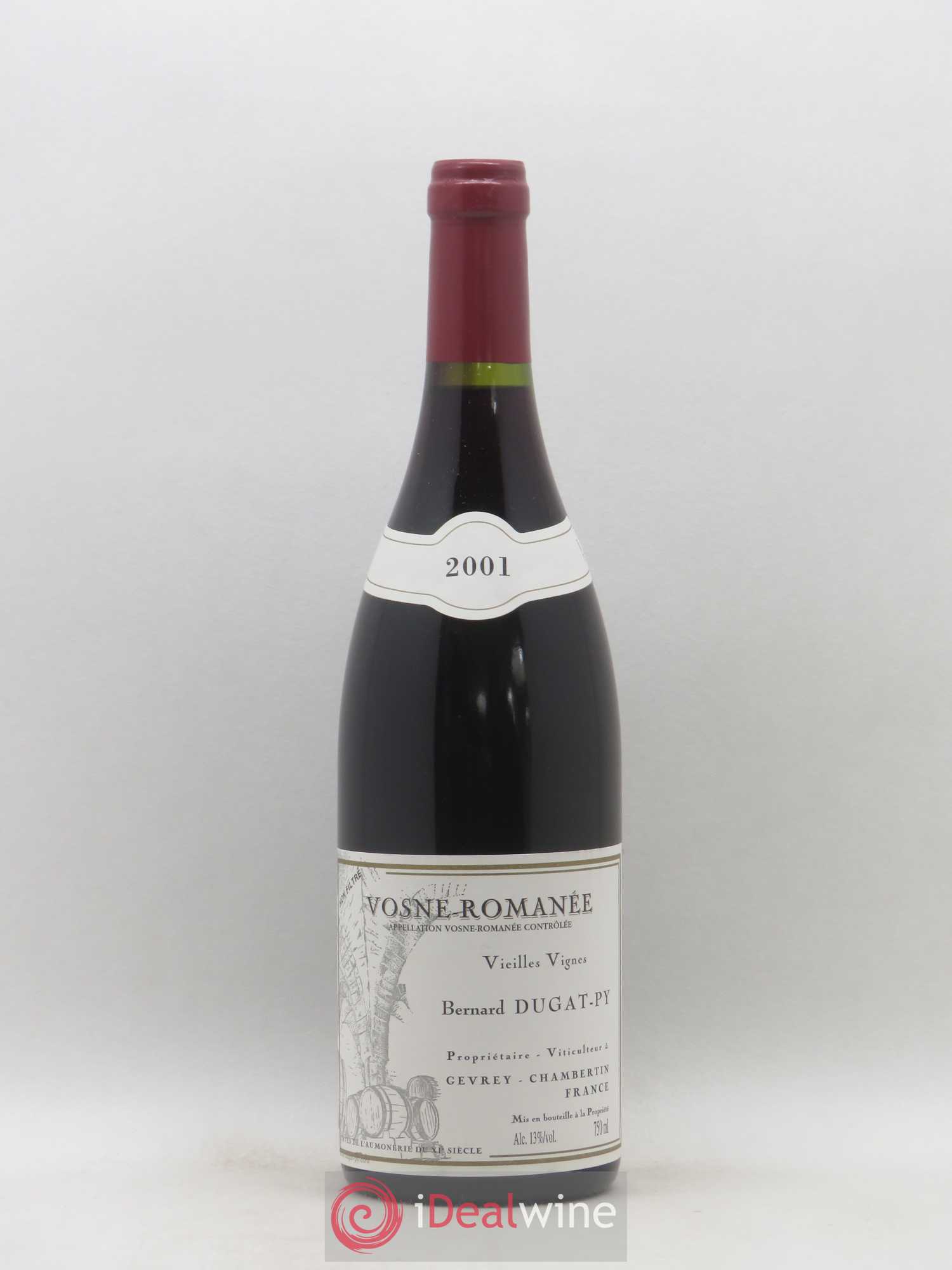 Vosne-Romanée Vieilles Vignes Dugat-Py 2001 - Lot de 1 bouteille - 0