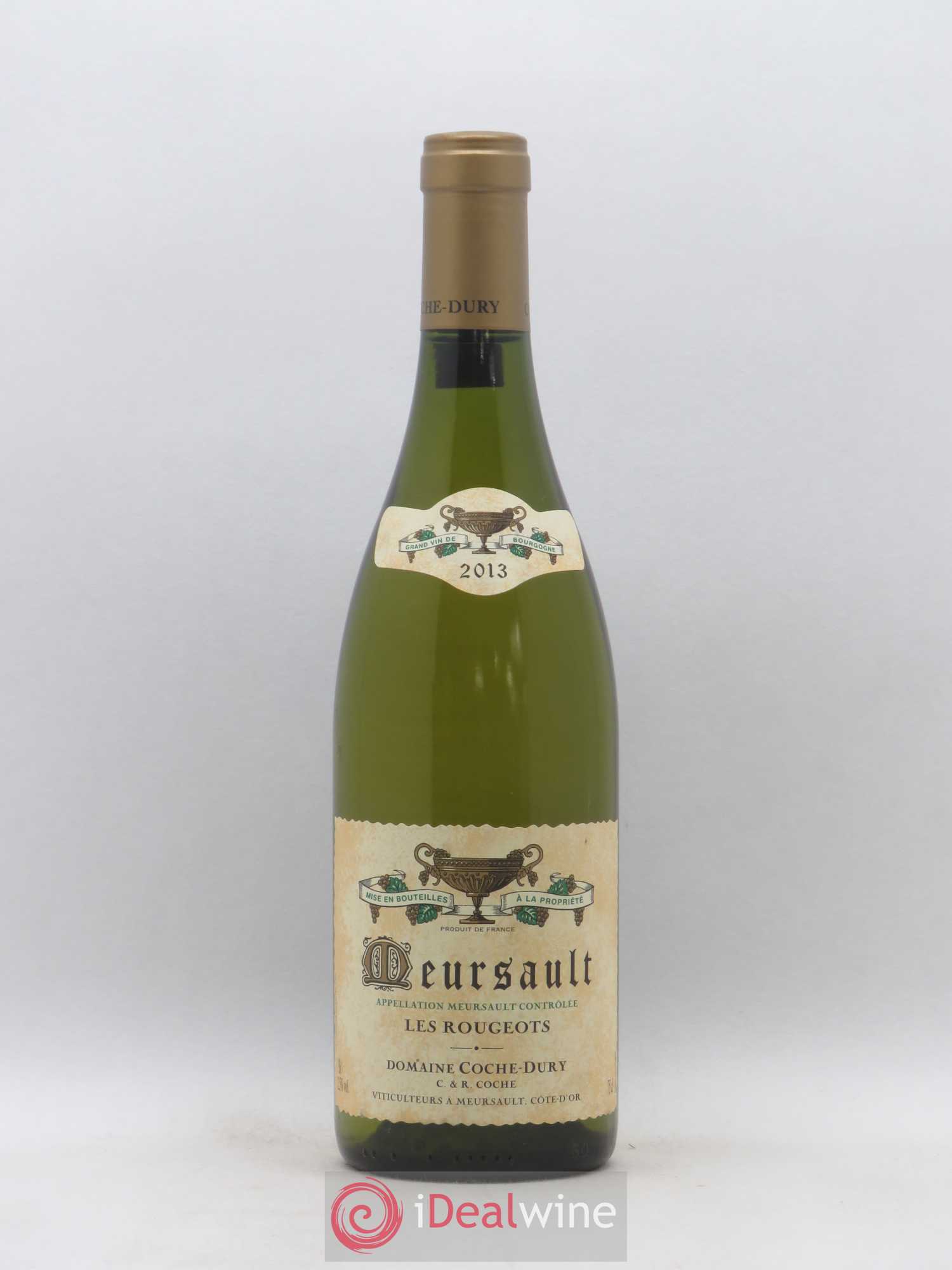 Meursault Les Rougeots Coche Dury (Domaine) 2013 - Lot de 1 bouteille - 0