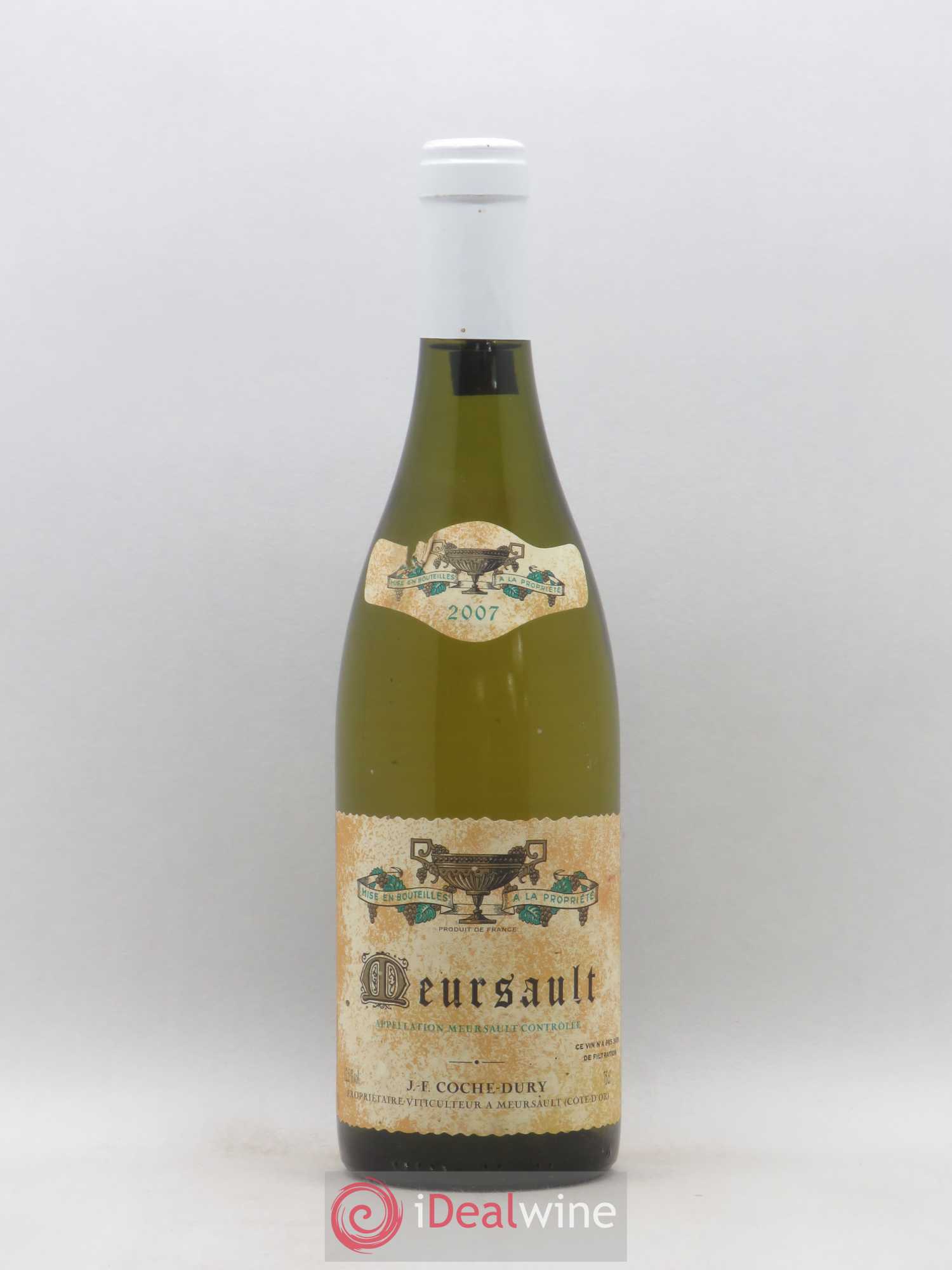 Meursault Coche Dury (Domaine) 2007 - Lot de 1 bouteille - 0