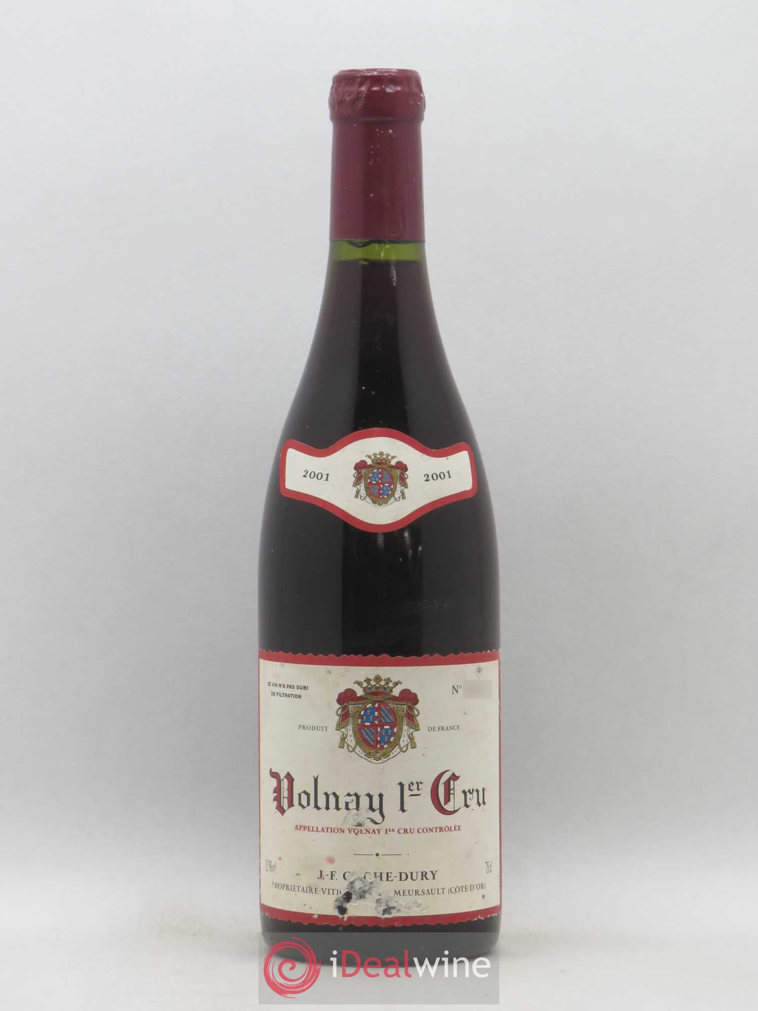 Volnay 1er Cru Coche Dury (Domaine) 2001 - Lot de 1 bouteille - 0