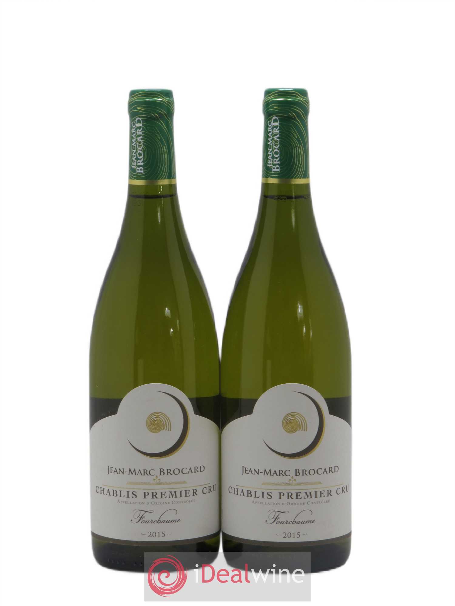 Chablis 1er Cru 1Er Cru Fourchaume Jean Marc Brocard 2015 - Posten von 2 Flaschen - 0