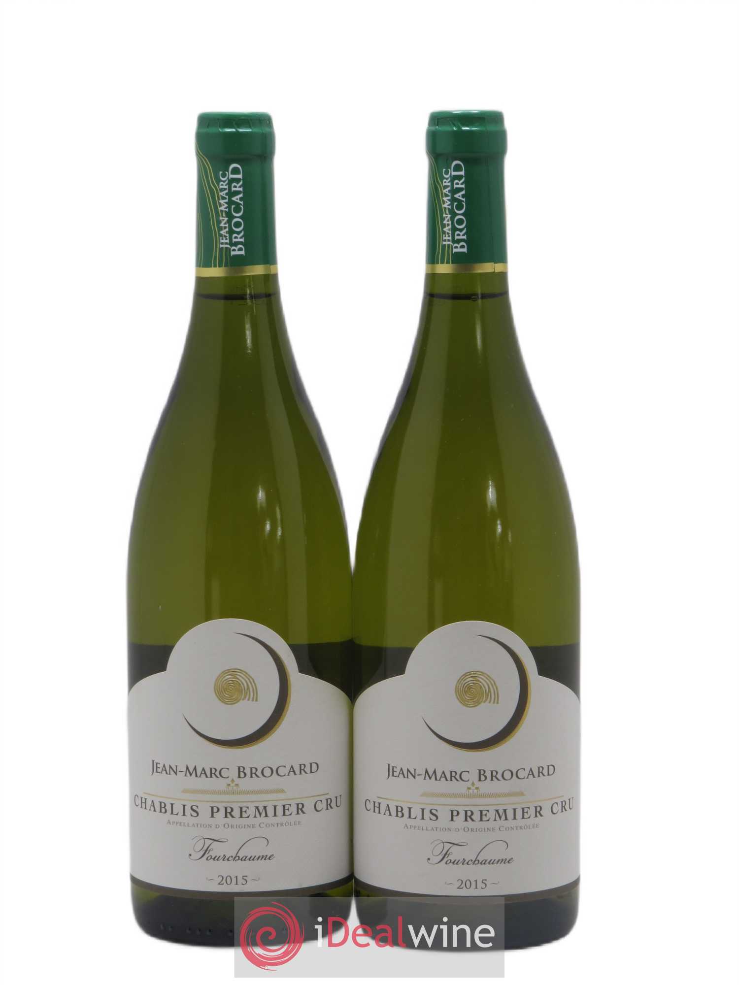 Chablis 1er Cru 1Er Cru Fourchaume Jean Marc Brocard 2015 - Posten von 2 Flaschen - 0