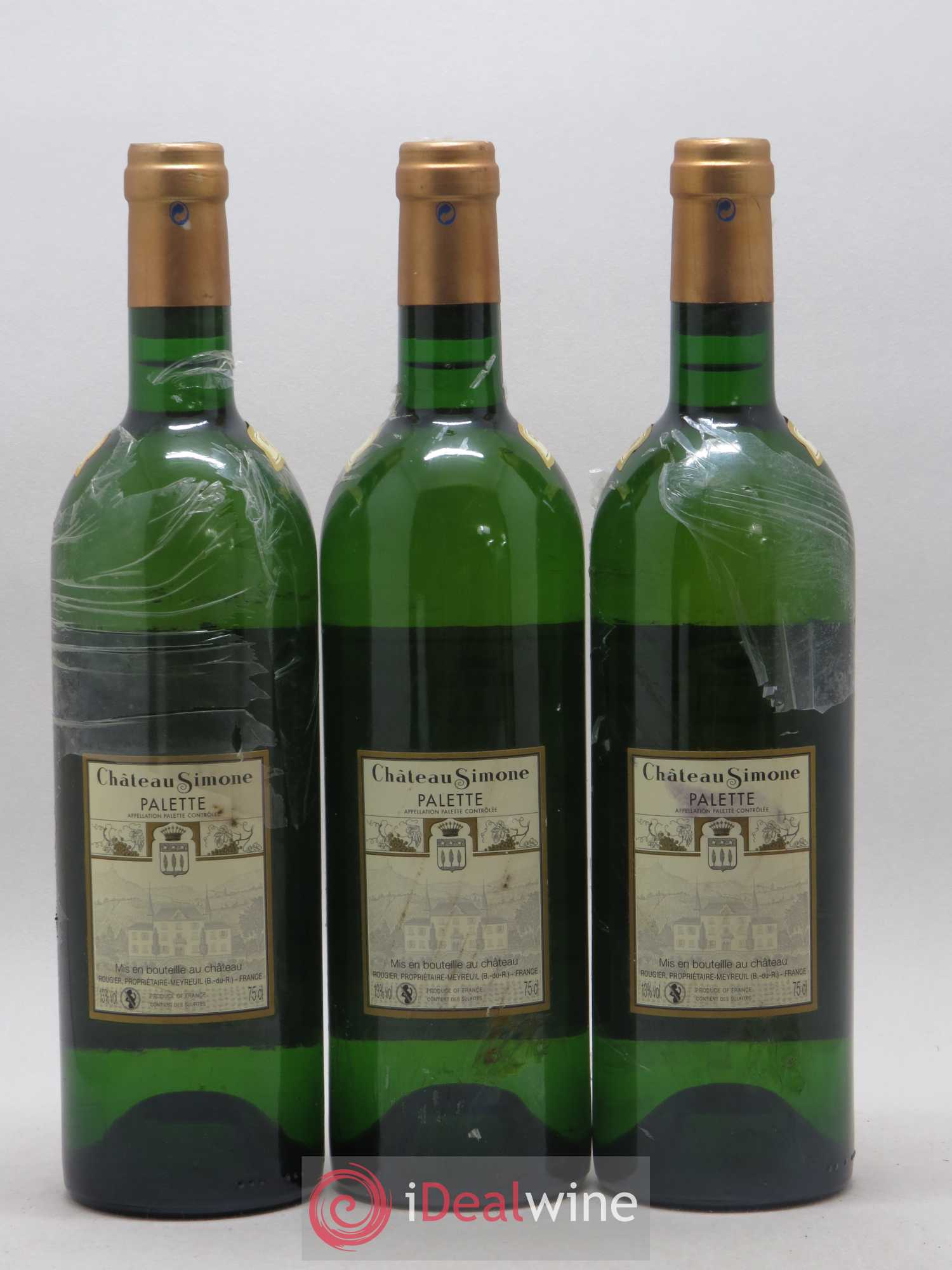 Palette Château Simone Famille Rougier 2006 - Posten von 3 Flaschen - 1