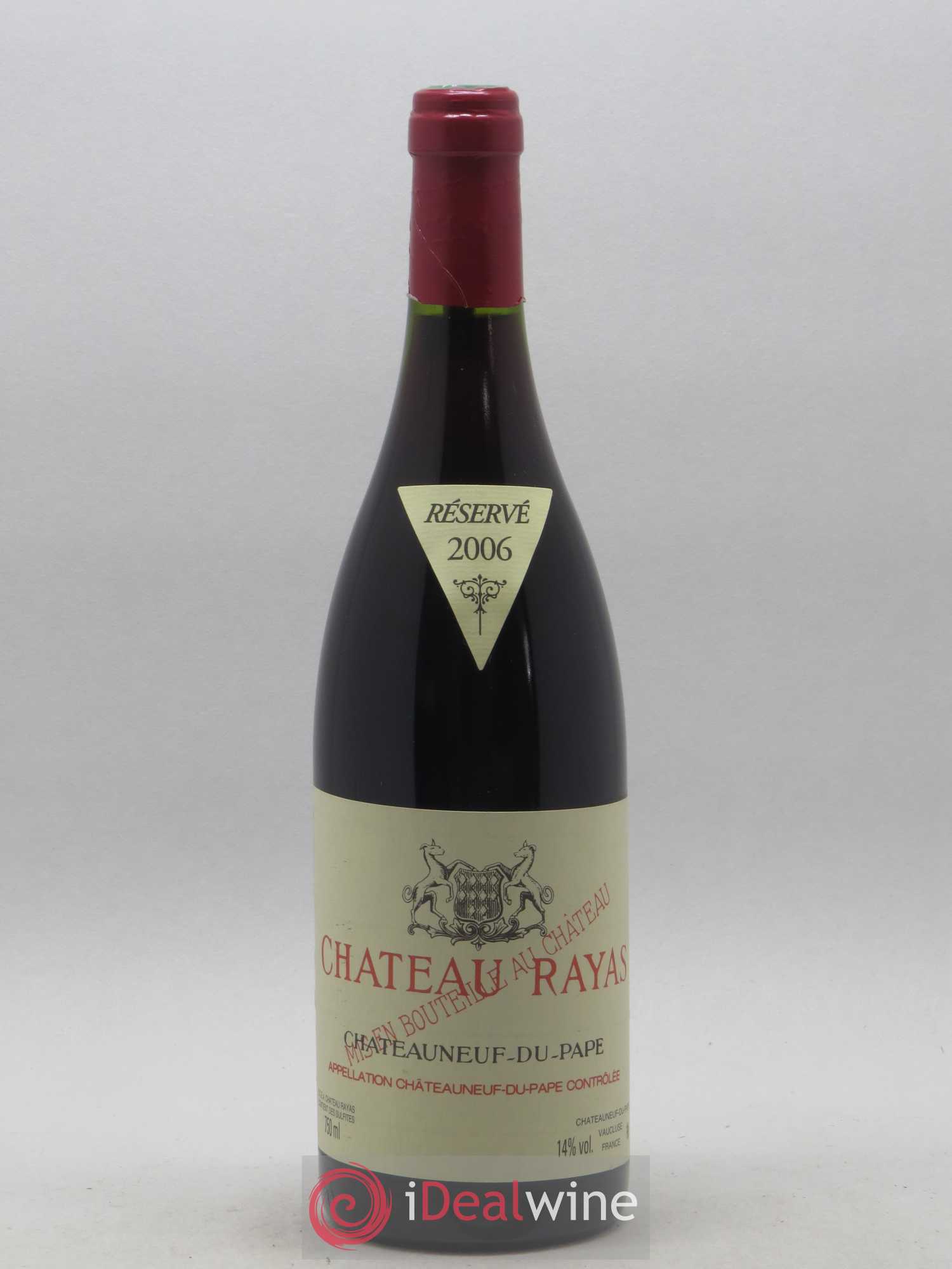 Châteauneuf-du-Pape Château Rayas Emmanuel Reynaud 2006 - Lot de 1 bouteille - 0