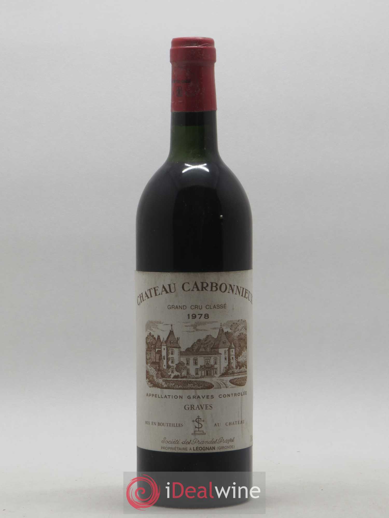 Château Carbonnieux Cru Classé de Graves 1978 - Lot de 1 bouteille - 0