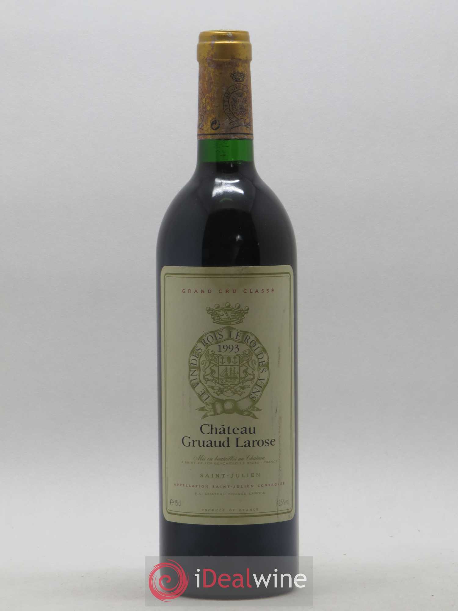 Château Gruaud Larose 2ème Grand Cru Classé 1993 - Lot de 1 bouteille - 0
