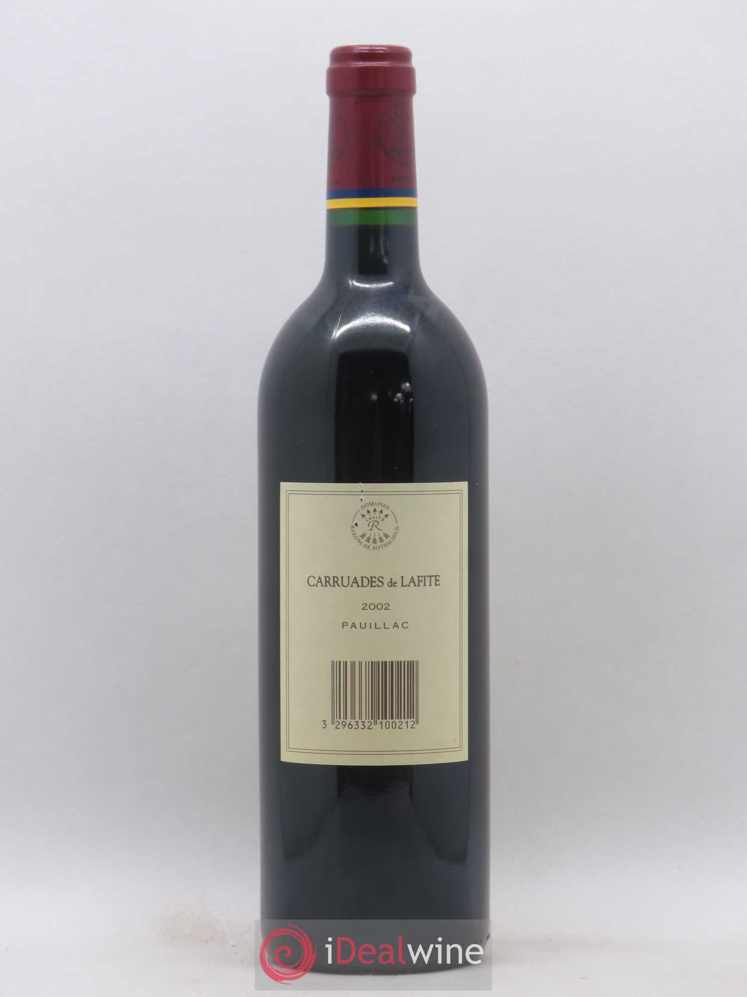 Carruades de Lafite Rothschild Second Vin 2002 - Lot de 1 bouteille - 1