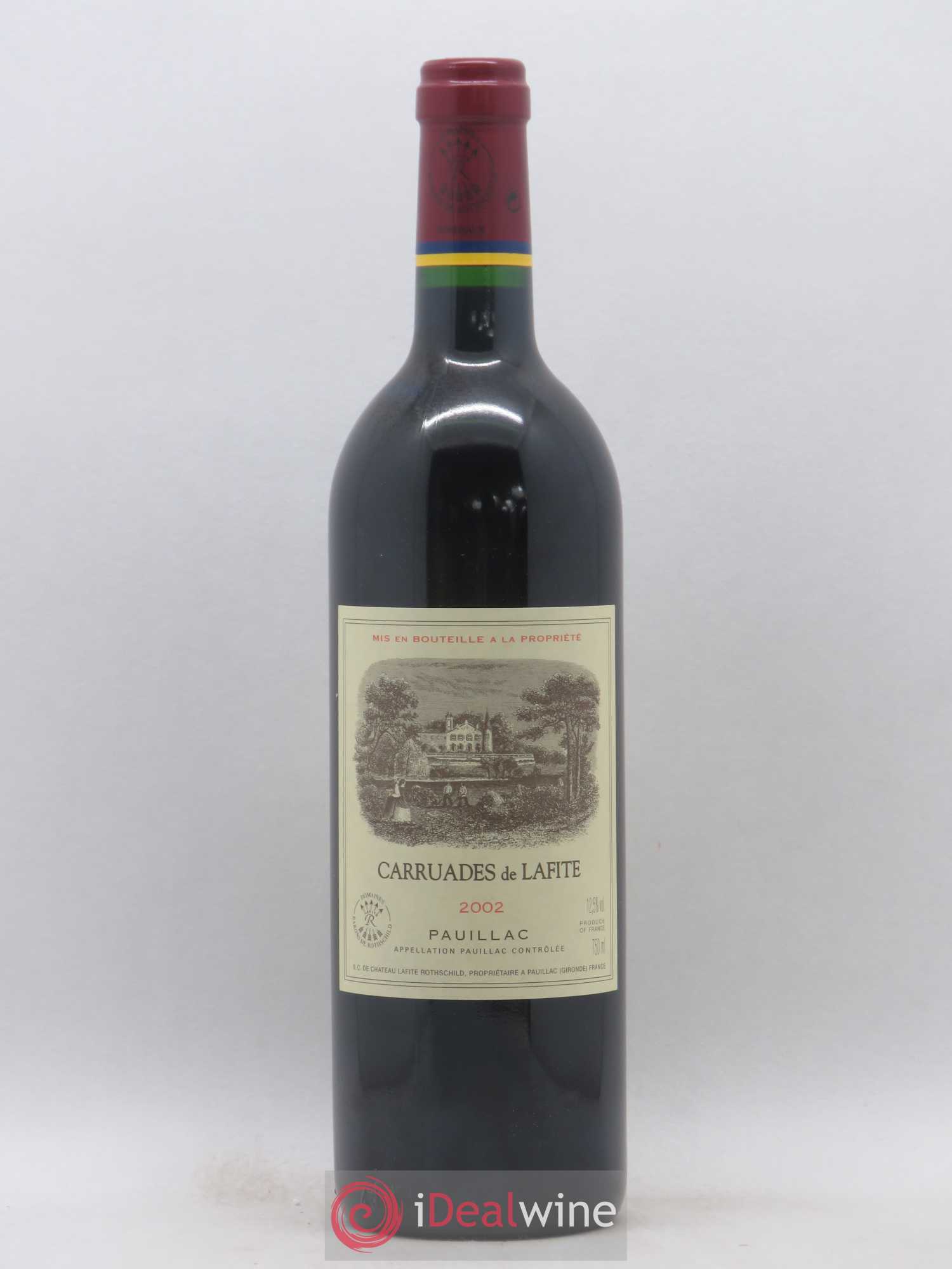 Carruades de Lafite Rothschild Second Vin 2002 - Lot de 1 bouteille - 0