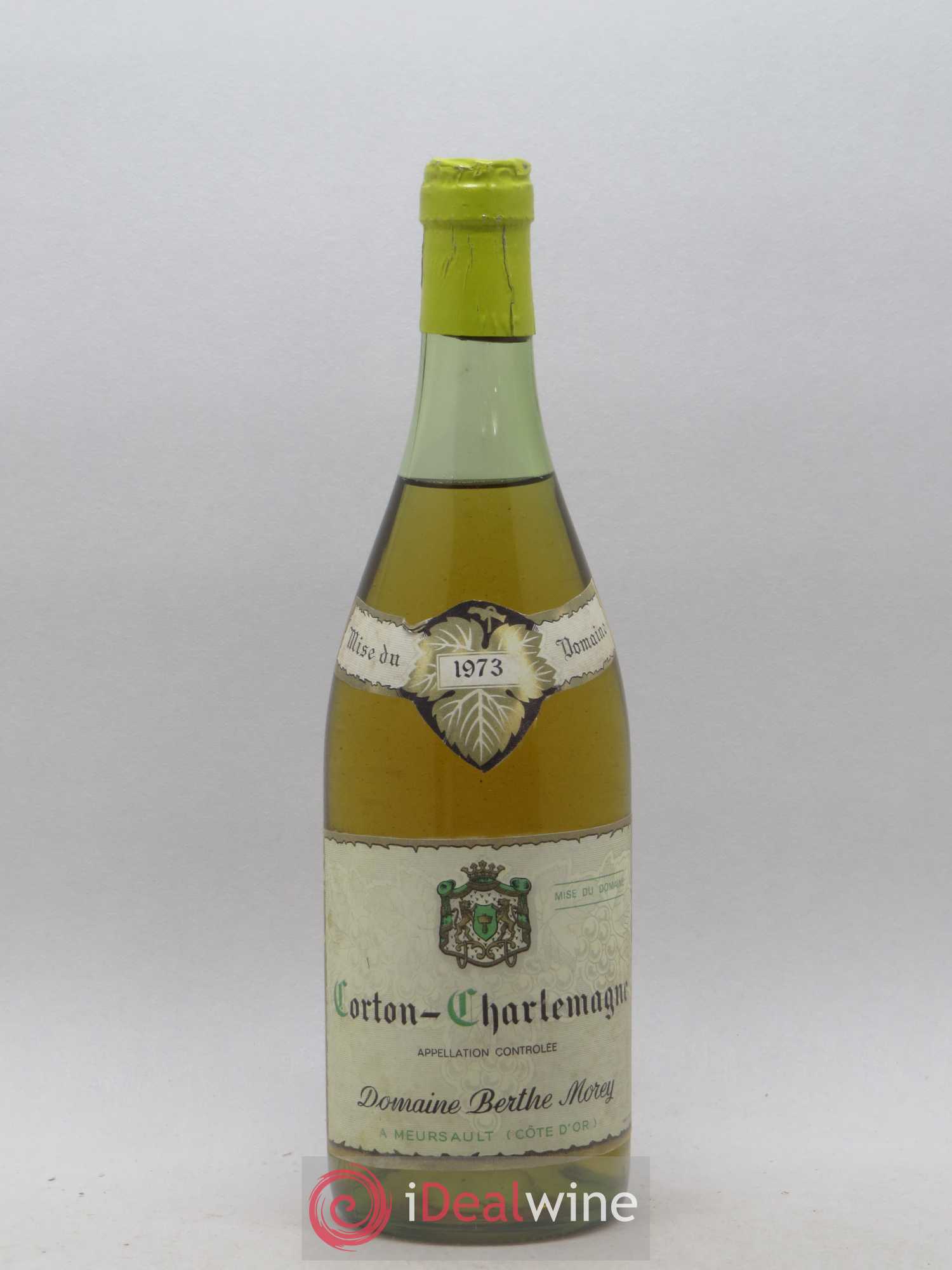 Corton-Charlemagne Grand Cru Berthe Morey 1973 - Posten von 1 Flasche - 0