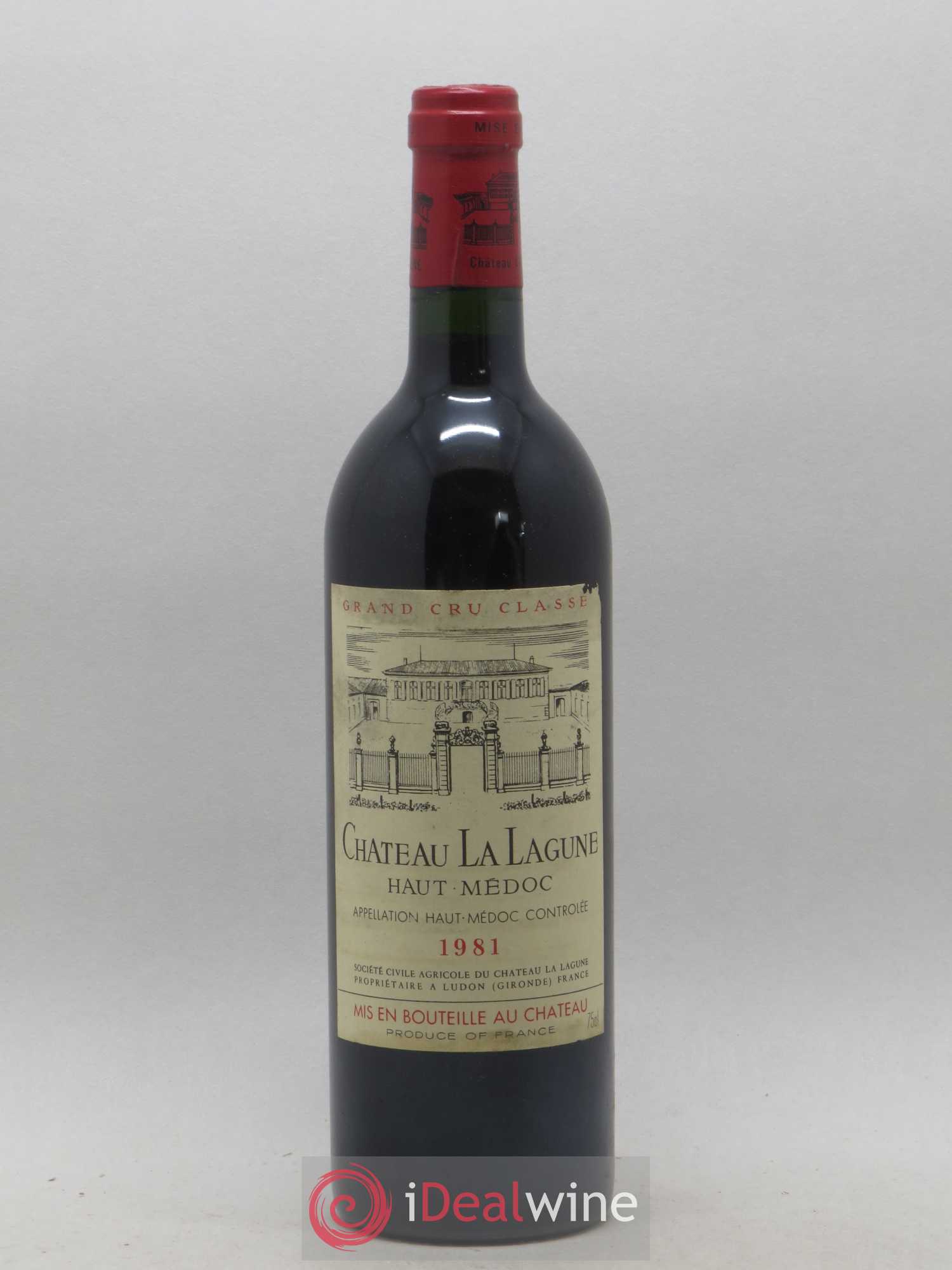 Château la Lagune 3ème Grand Cru Classé 1981 - Lot de 1 bouteille - 0