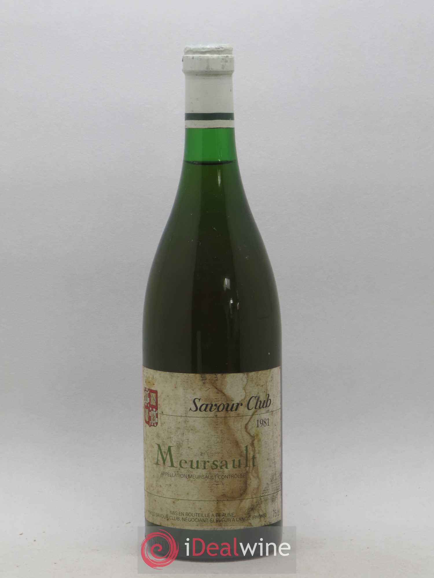 Meursault Savour Club 1981 - Lot de 1 bouteille - 0
