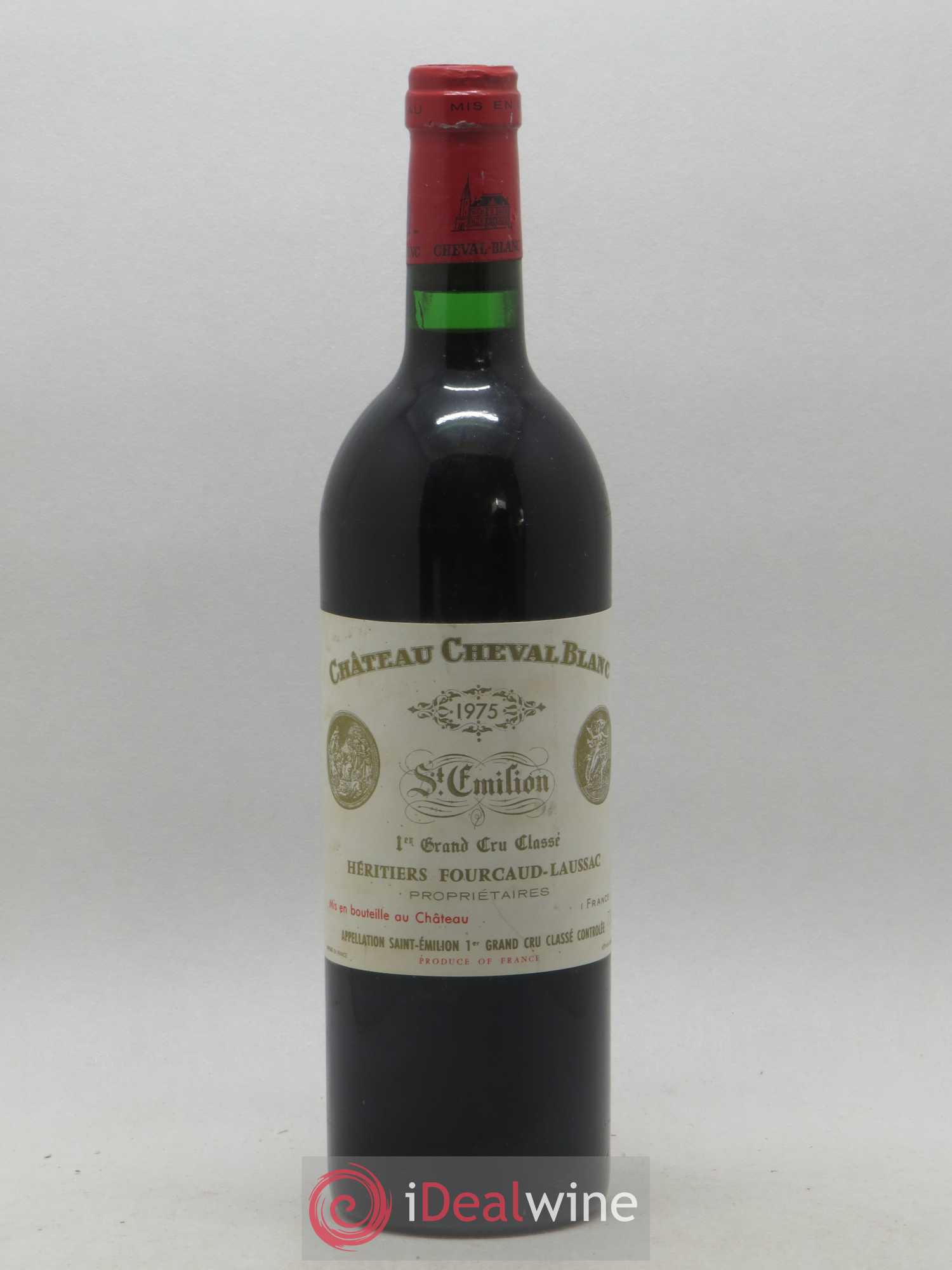 Château Cheval Blanc 1er Grand Cru Classé A 1975 - Lot de 1 bouteille - 0