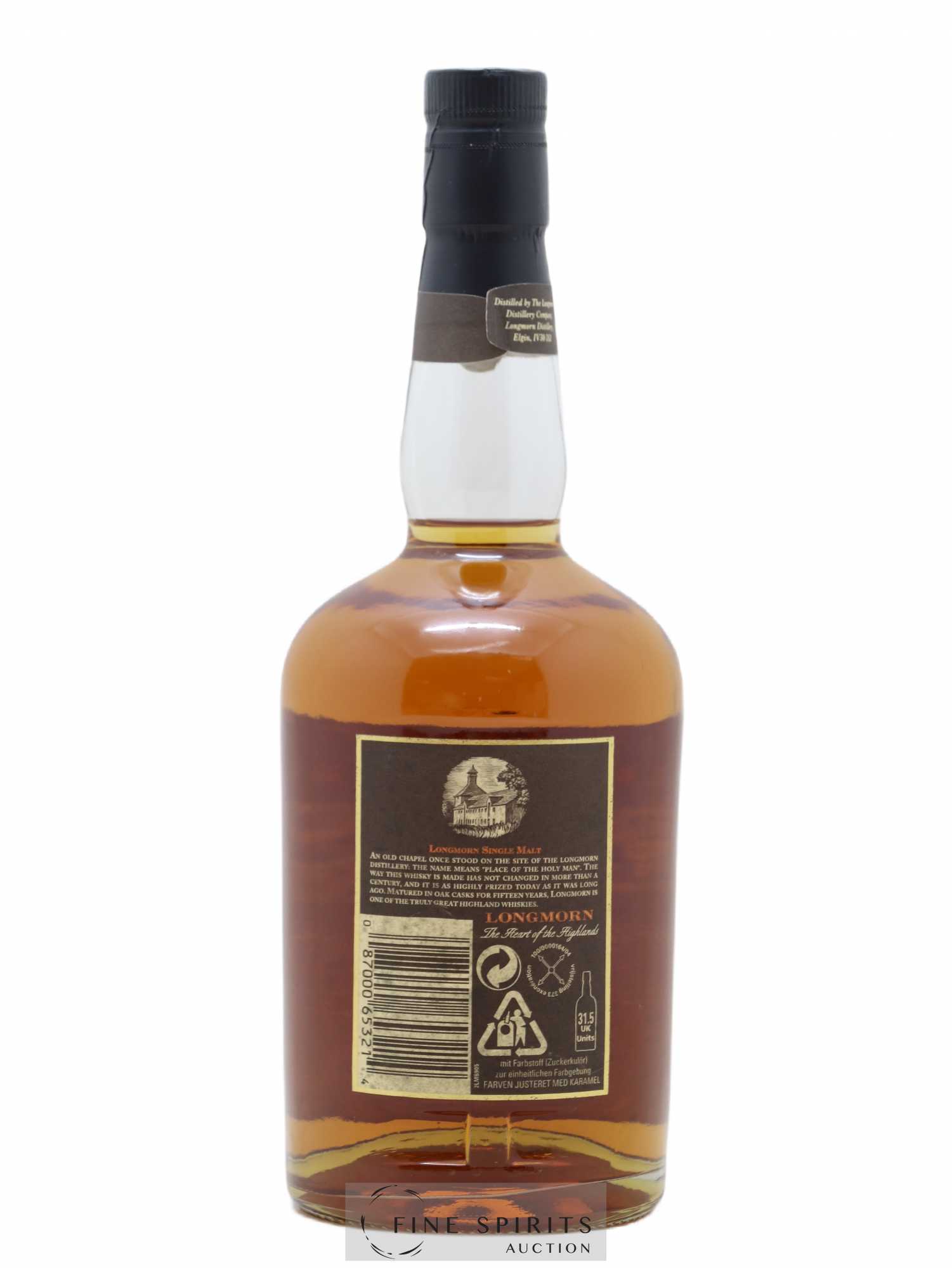 Longmorn 15 years Of. - Lot de 1 bouteille - 1