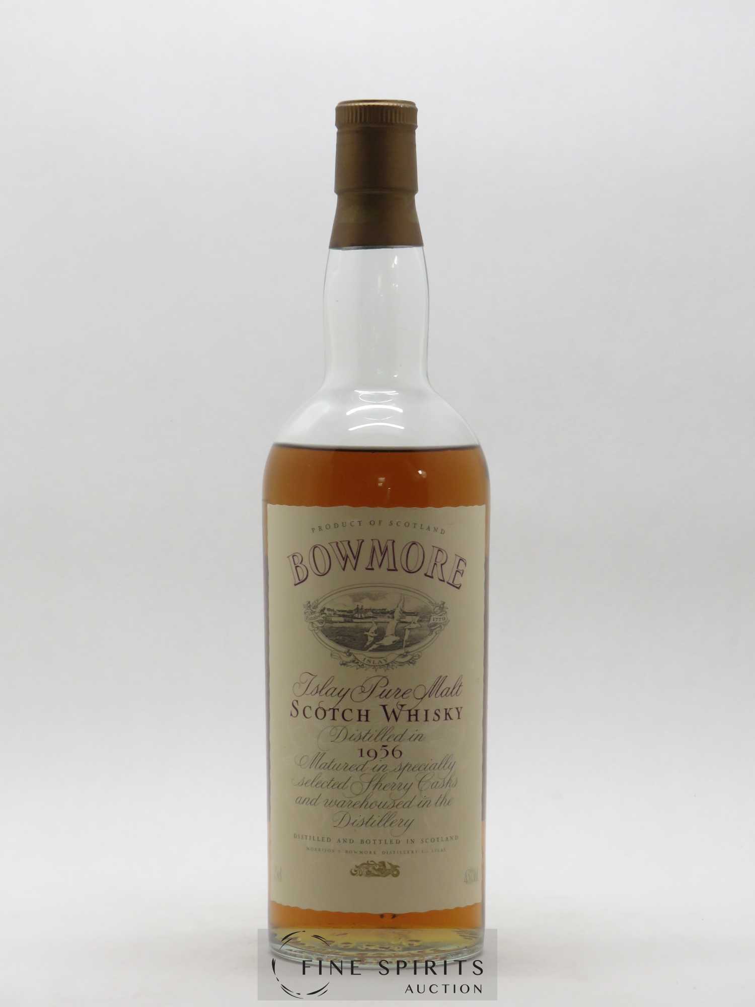 Bowmore 1956 Of. Selected Sherry Casks - Posten von 1 Flasche - 1