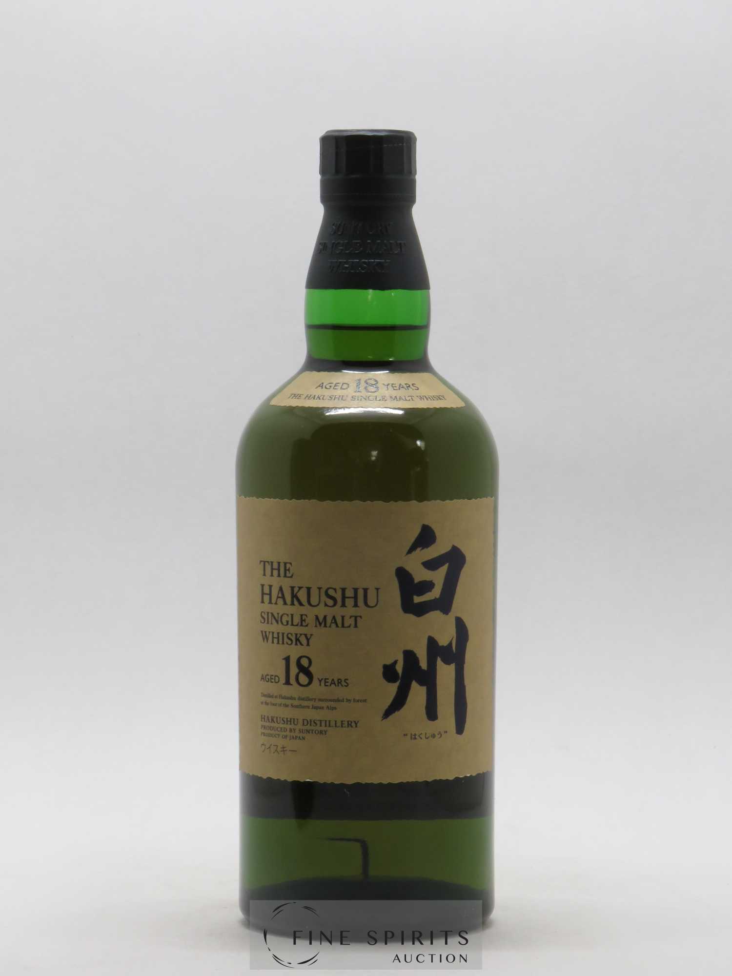 Hakushu 18 years Of. - Lot of 1 bottle - 1