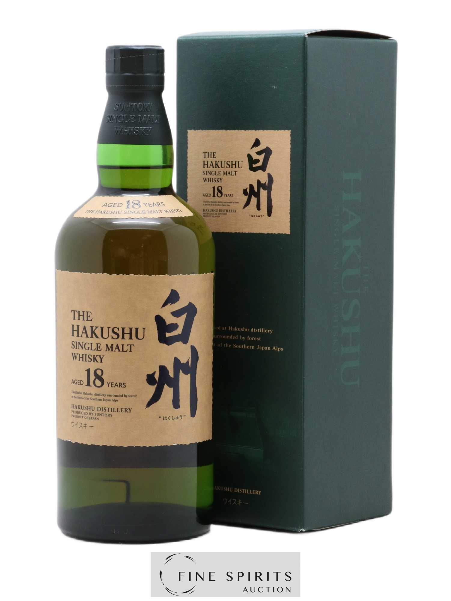 Hakushu 18 years Of. - Posten von 1 Flasche - 0