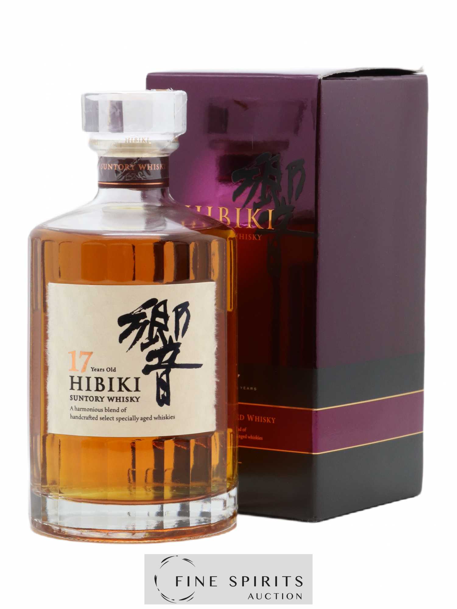 Hibiki 17 years Of. Suntory - Lot de 1 bouteille - 0