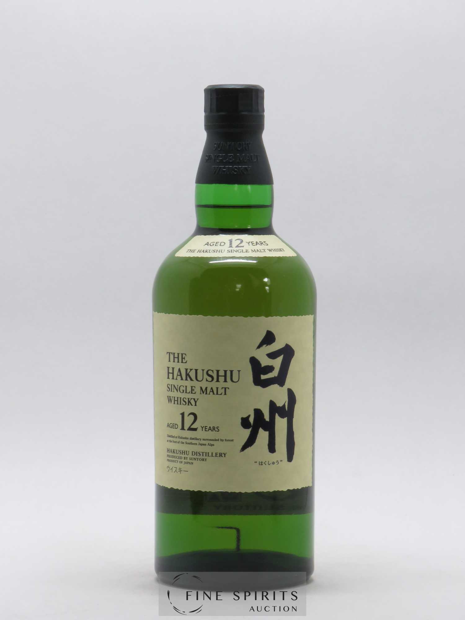 Hakushu 12 years Of. - Lot de 1 bouteille - 1