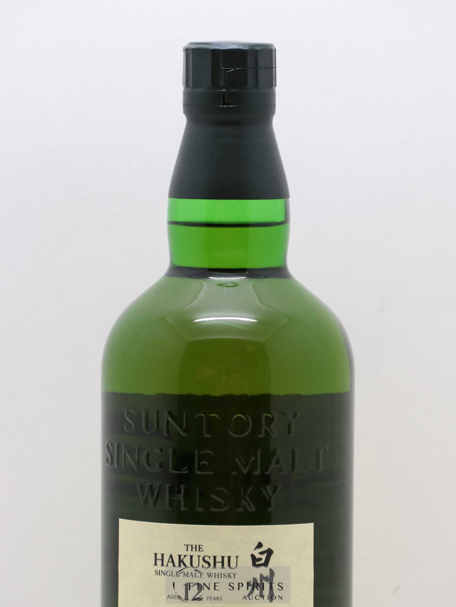 Hakushu 12 years Of. Suntory - Posten von 1 Flasche - 3