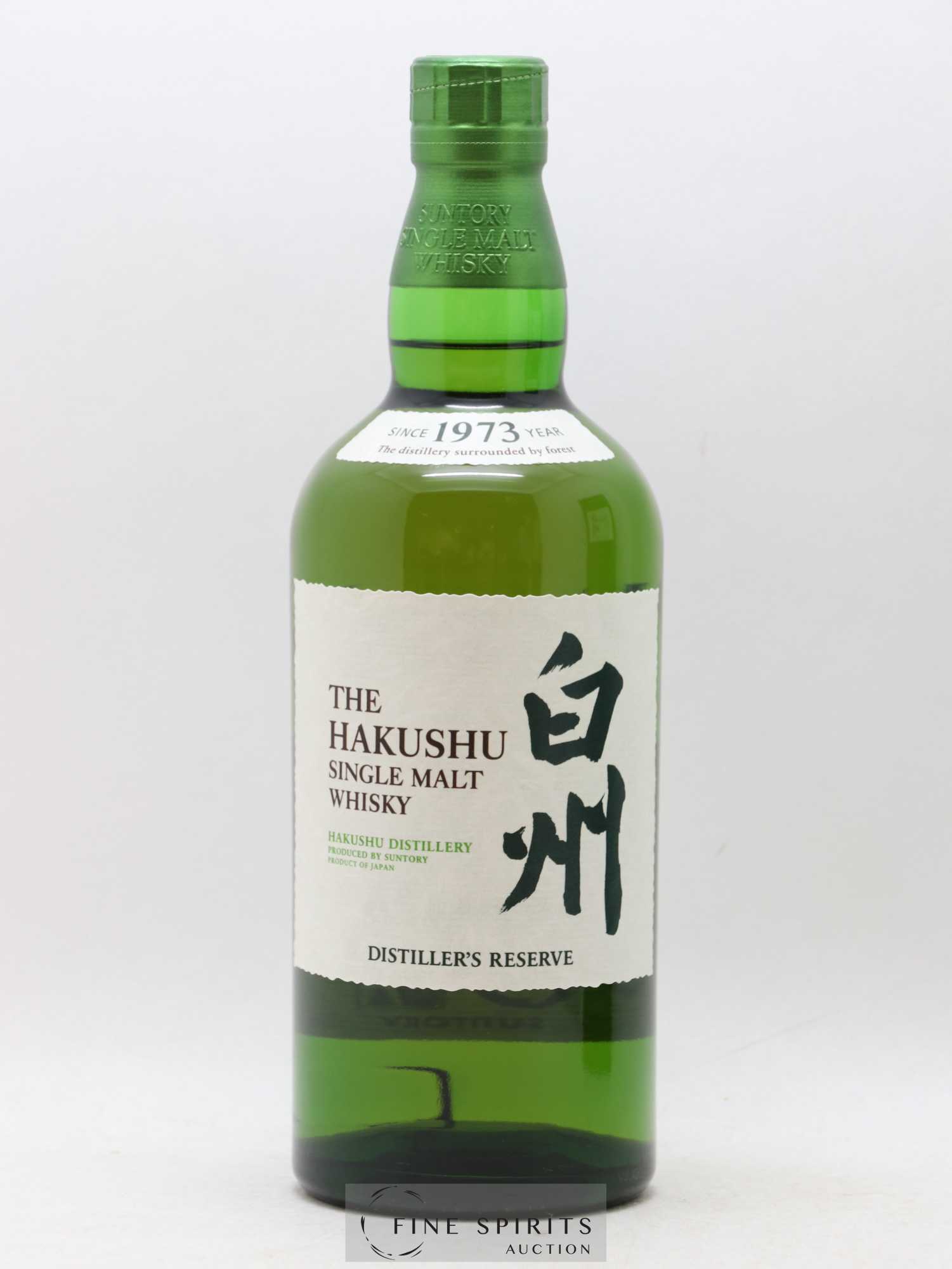 Hakushu Of. Distiller's Reserve Suntory - Posten von 1 Flasche - 1