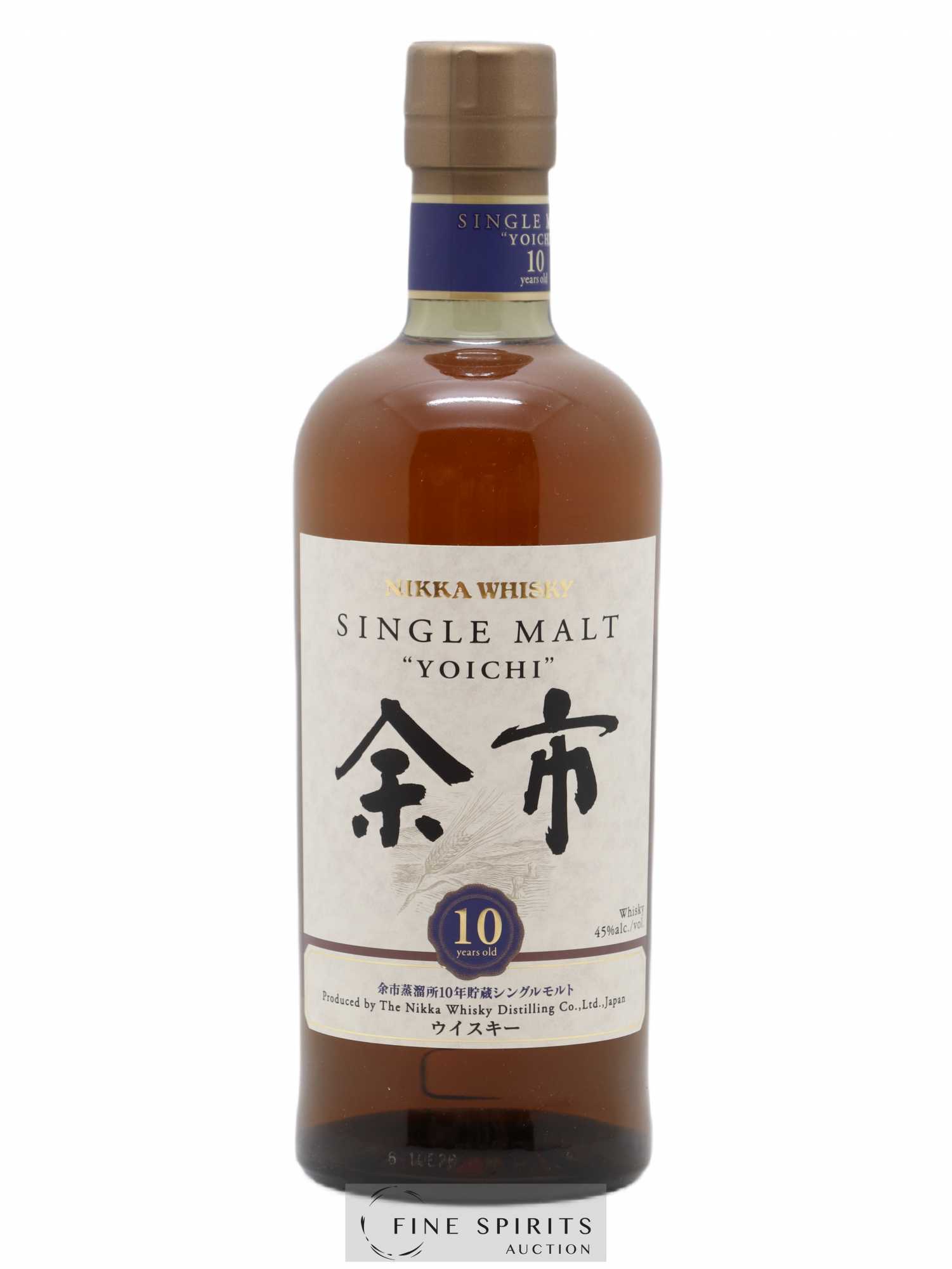 Yoichi 10 years Of. Nikka Whisky LMDW Import - Lot de 1 bouteille - 0