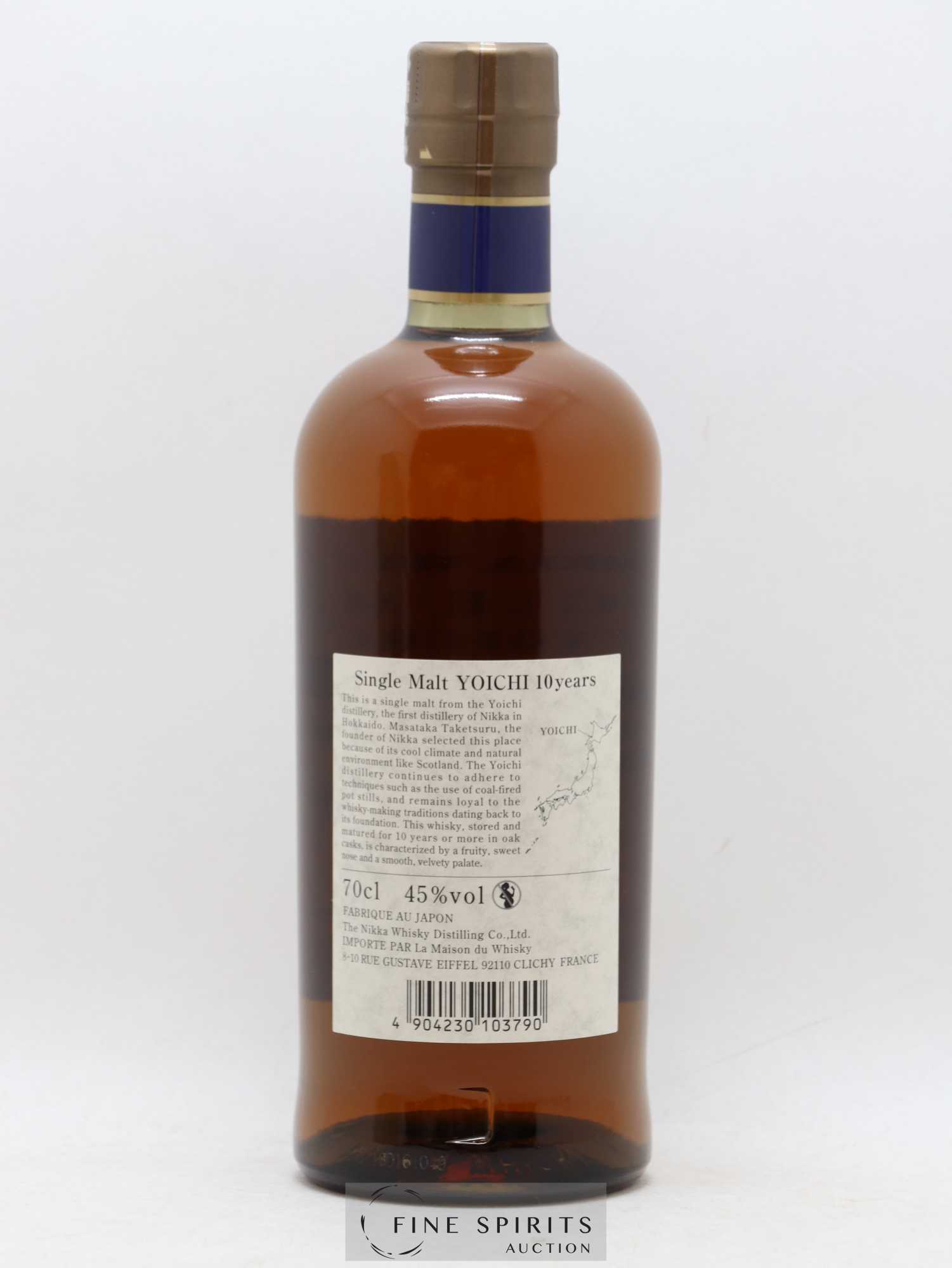 Yoichi 10 years Of. Nikka Whisky LMDW Import - Lot de 1 bouteille - 2
