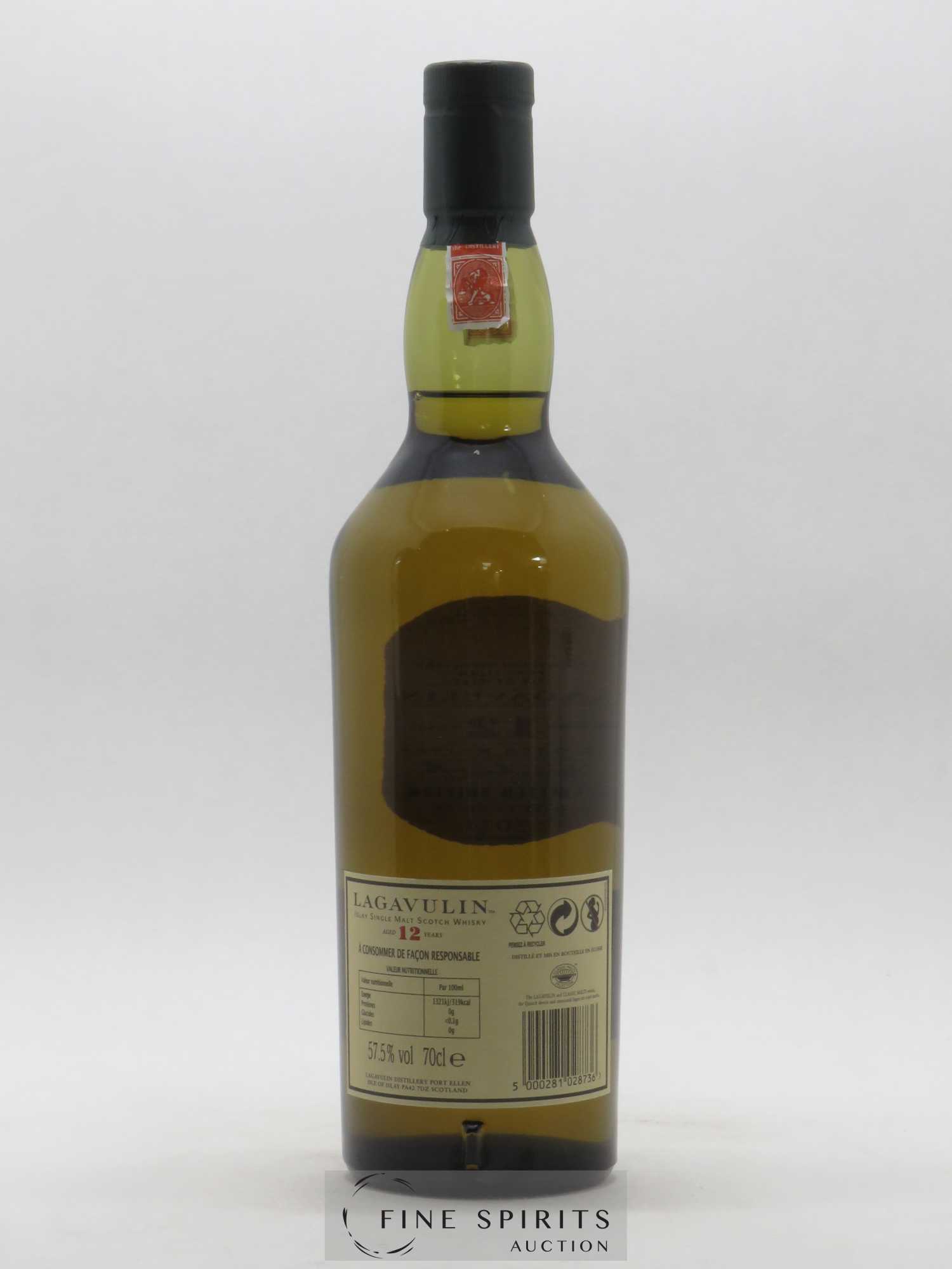 Lagavulin 12 years Of. Natural Cask Strength bottled in 2011 Limited Edition - Lot de 1 bouteille - 2