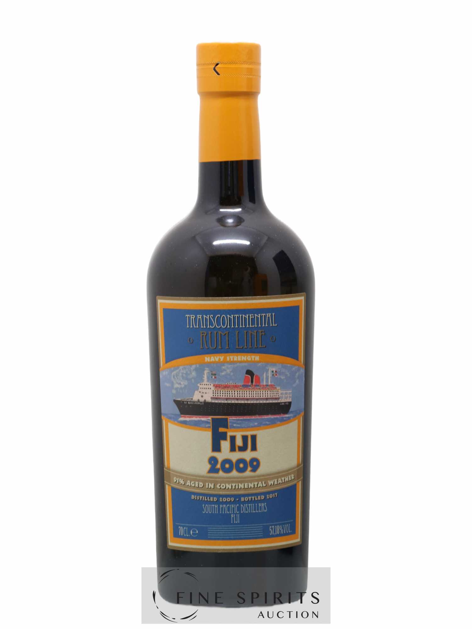 Fidji 2009 LMDW Navy Strength - Batch of 4 casks Transcontinental Rum Line - Lot de 1 bouteille - 1