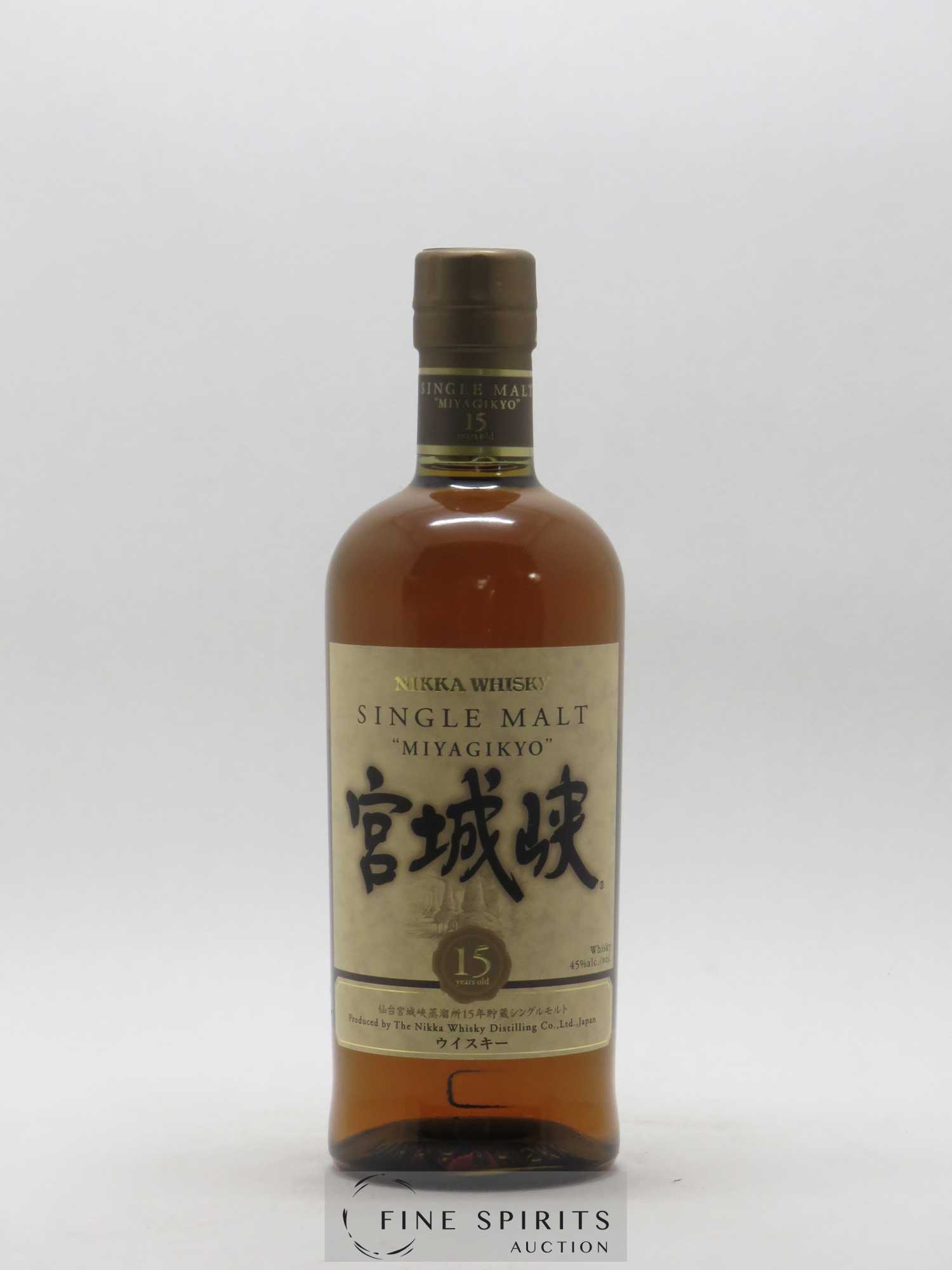 Miyagikyo 15 years Of. Nikka Whisky - Lot de 1 bouteille - 1