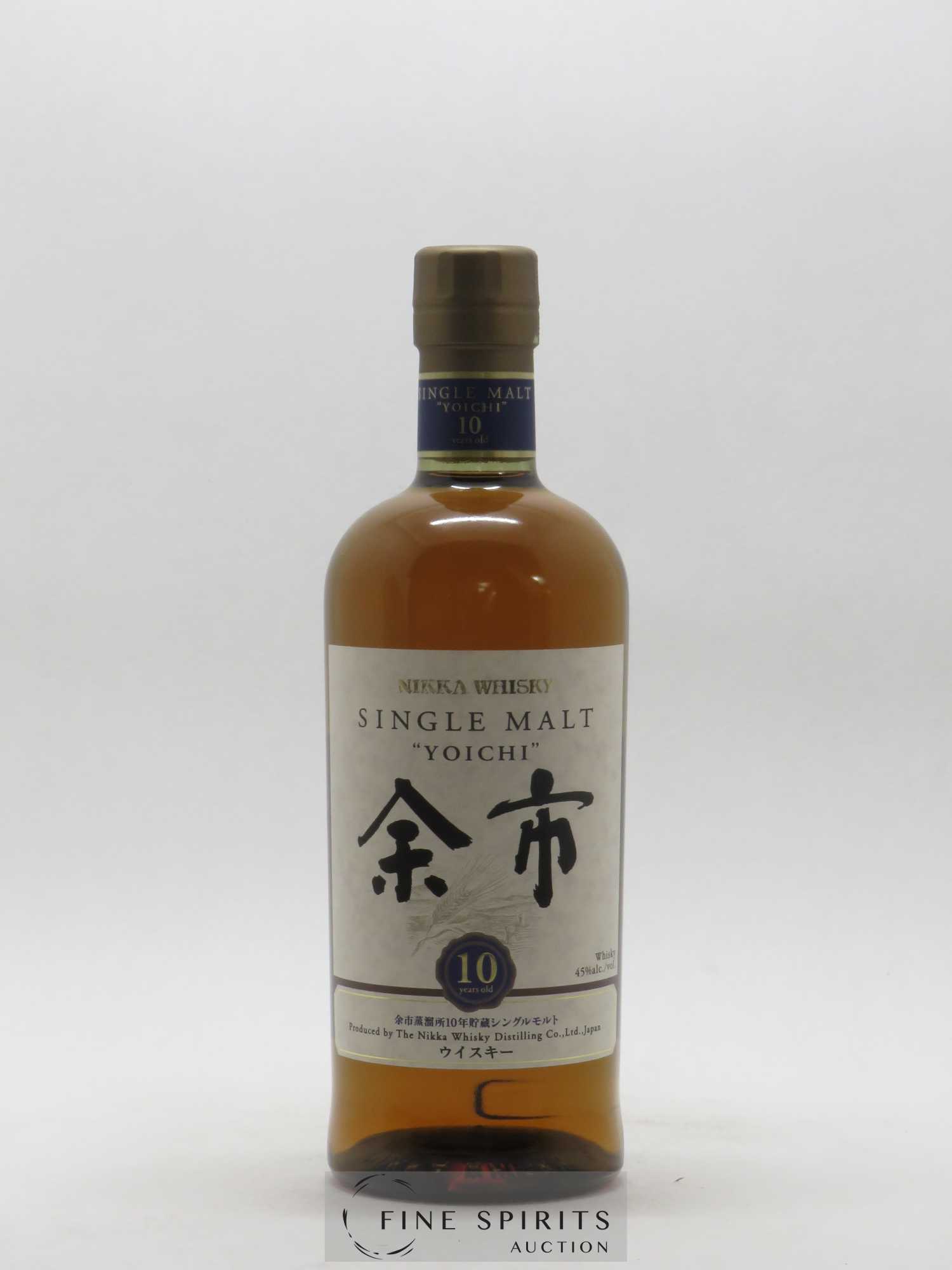 Yoichi 10 years Of. Nikka Whisky - Lot of 1 bottle - 1