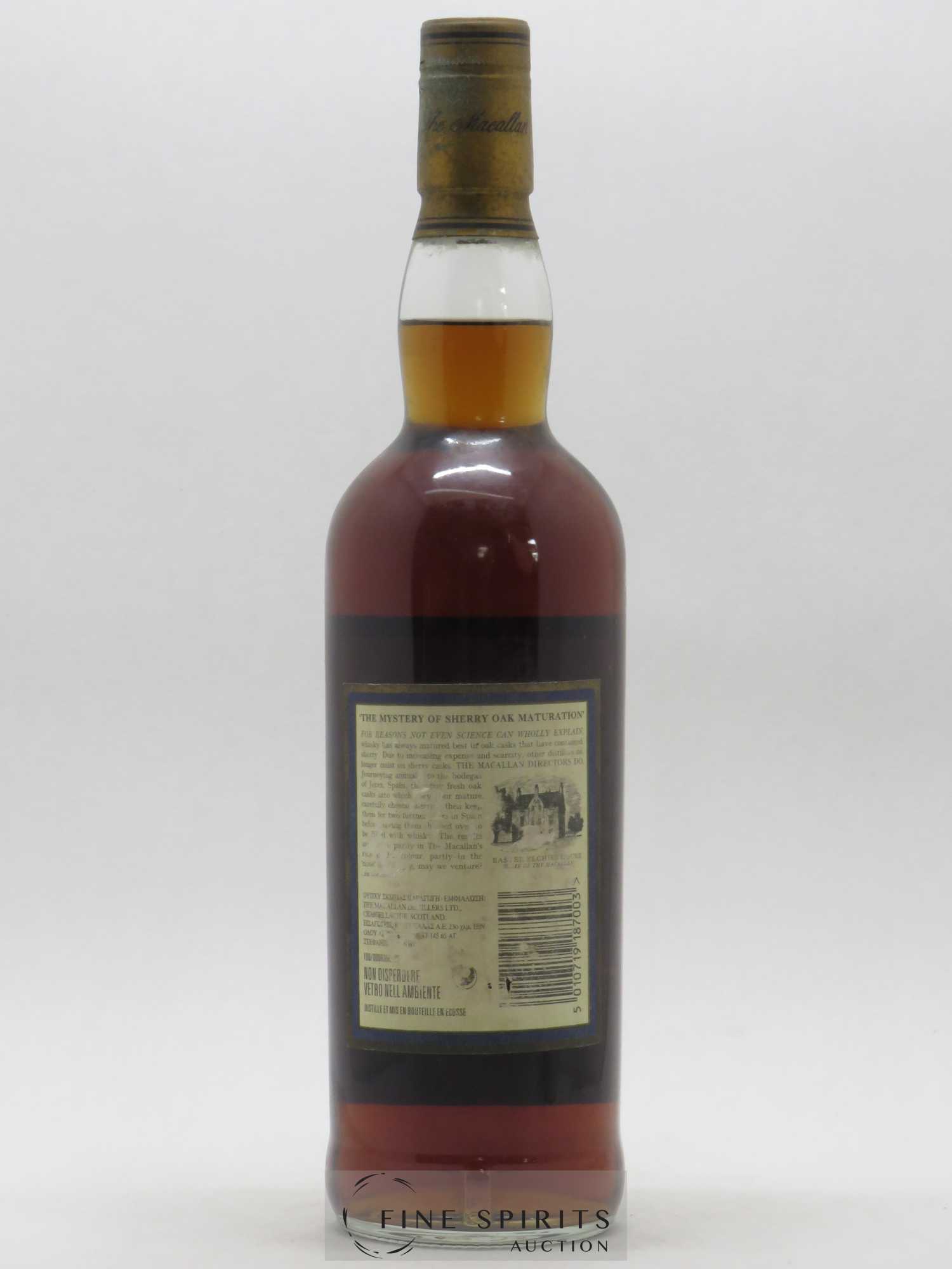 Macallan (The) 18 years 1981 Of. Sherry Oak Casks - Lot de 1 bouteille - 1