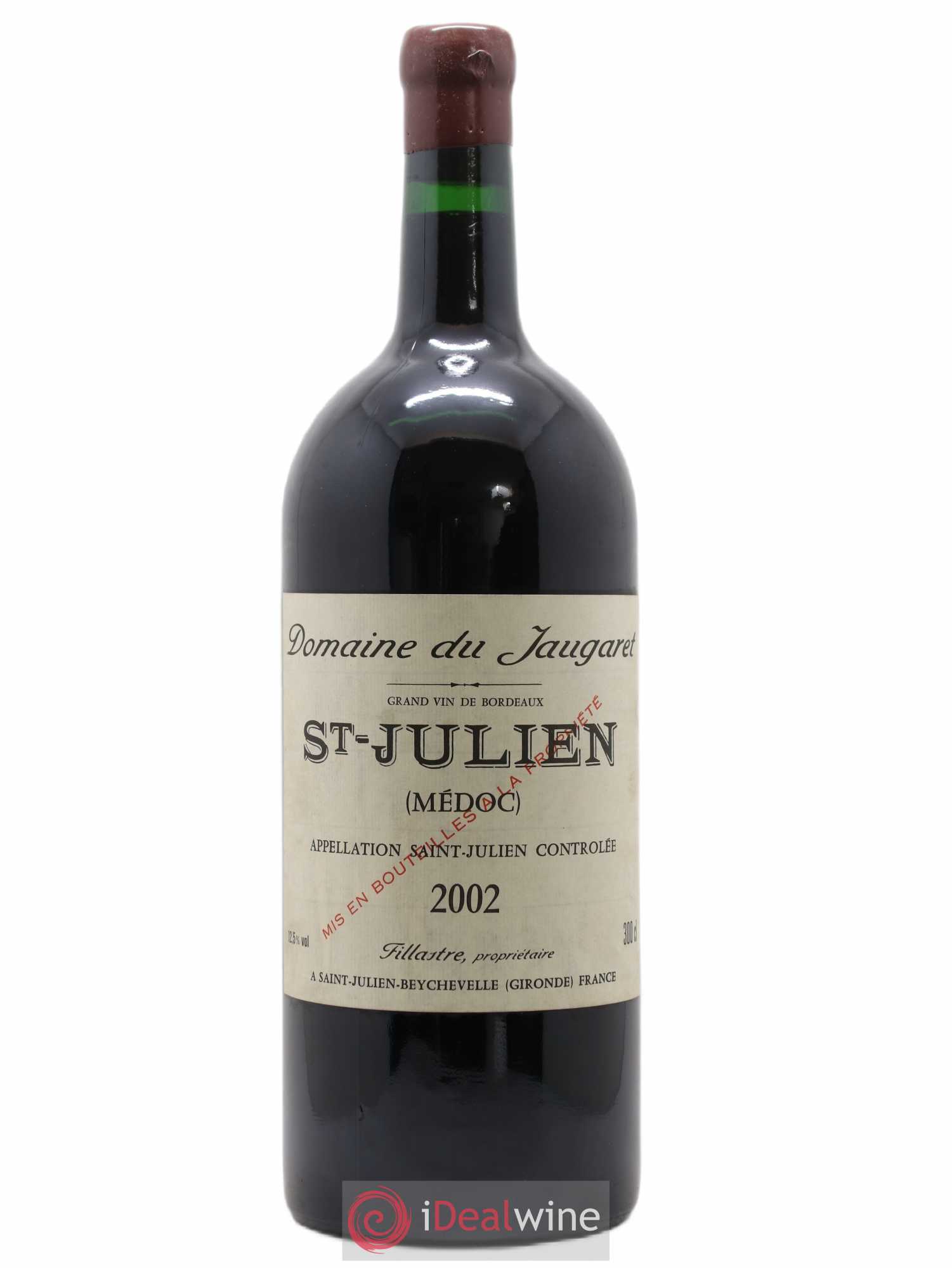Domaine du Jaugaret 2002 - Lot de 1 double magnum - 0