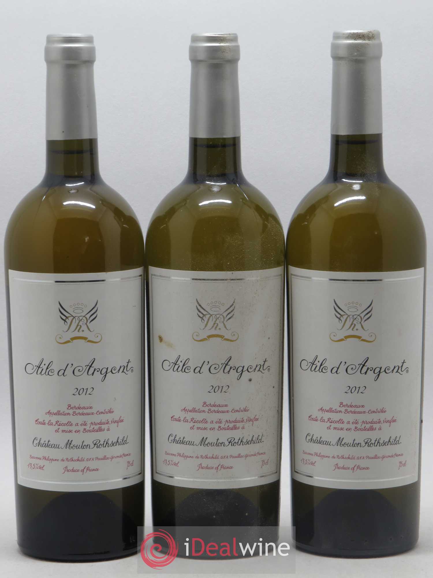 Aile d'Argent 2012 - Lot de 3 bouteilles - 0