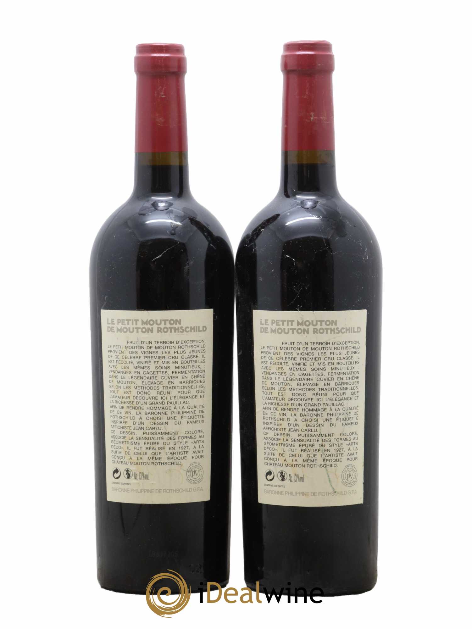 Petit Mouton Second Vin 2005 - Lot de 2 bouteilles - 1