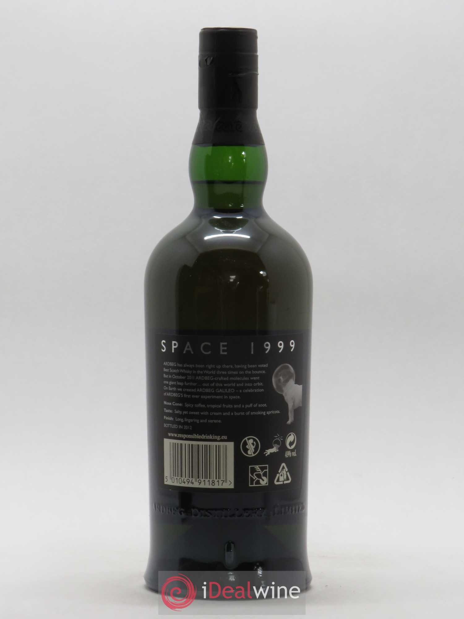 Ardbeg 1999 Of. Galileo - Space bottled in 2012 The Ultimate - Lot de 1 bouteille - 2
