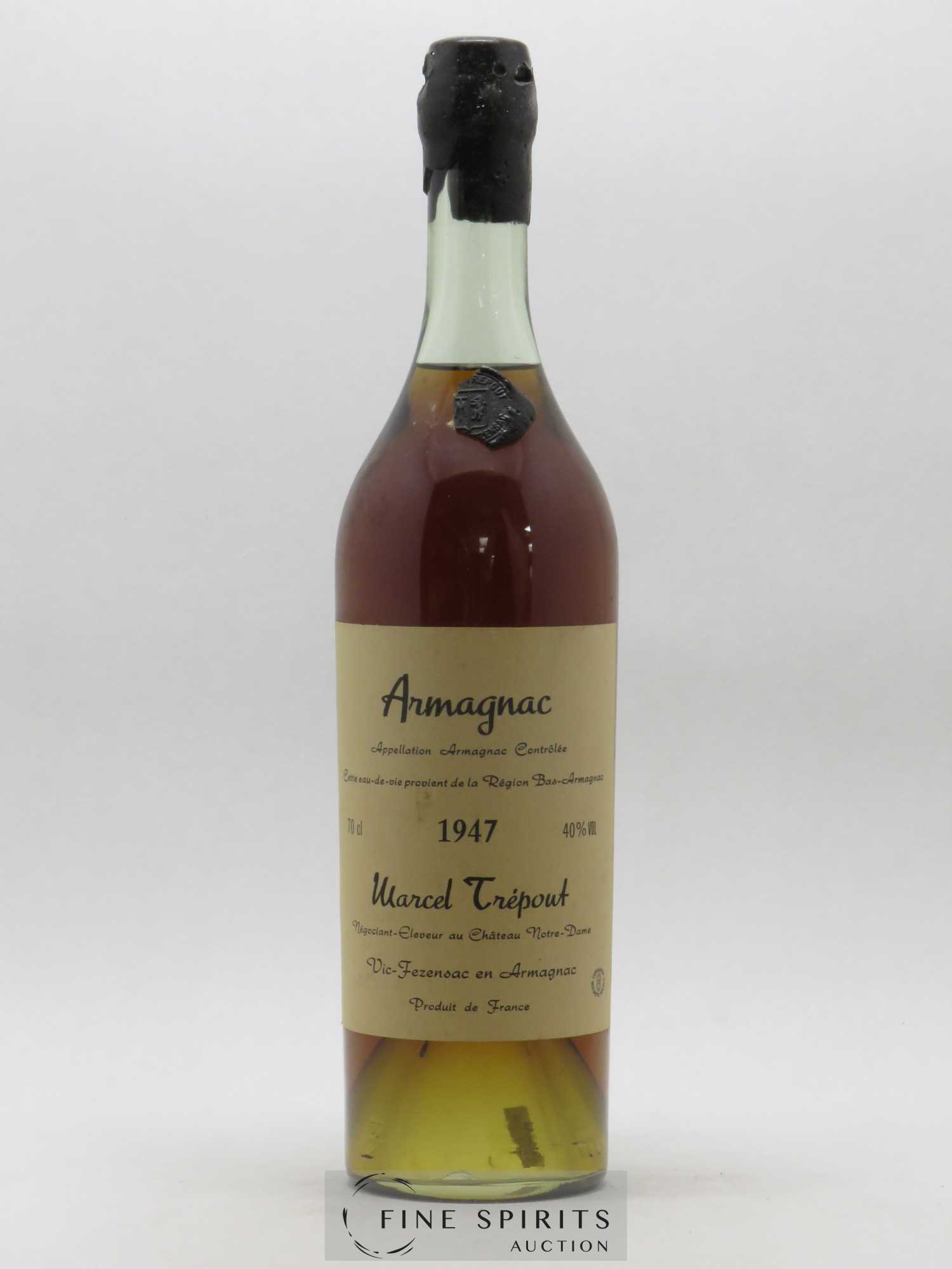 Marcel Trépout 1947 Of. Château Notre-Dame - Lot de 1 bouteille - 0