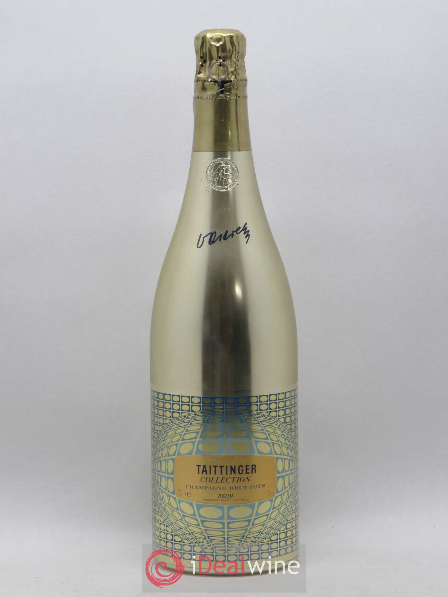 1978 - Collection Vasarely Taittinger 1978 - Lot de 1 bouteille - 0