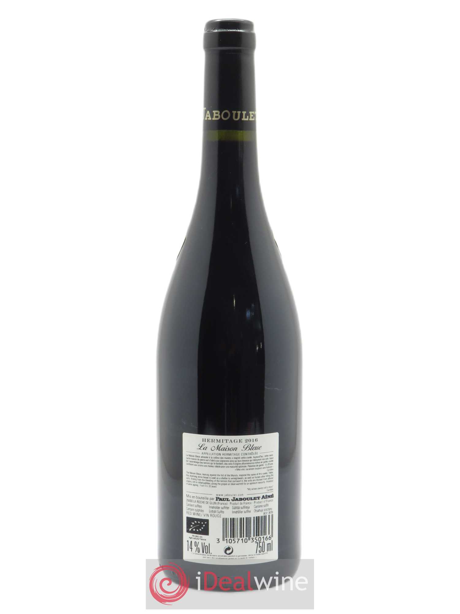 Hermitage La Maison Bleue Paul Jaboulet Ainé 2016 - Lot of 1 bottle - 1